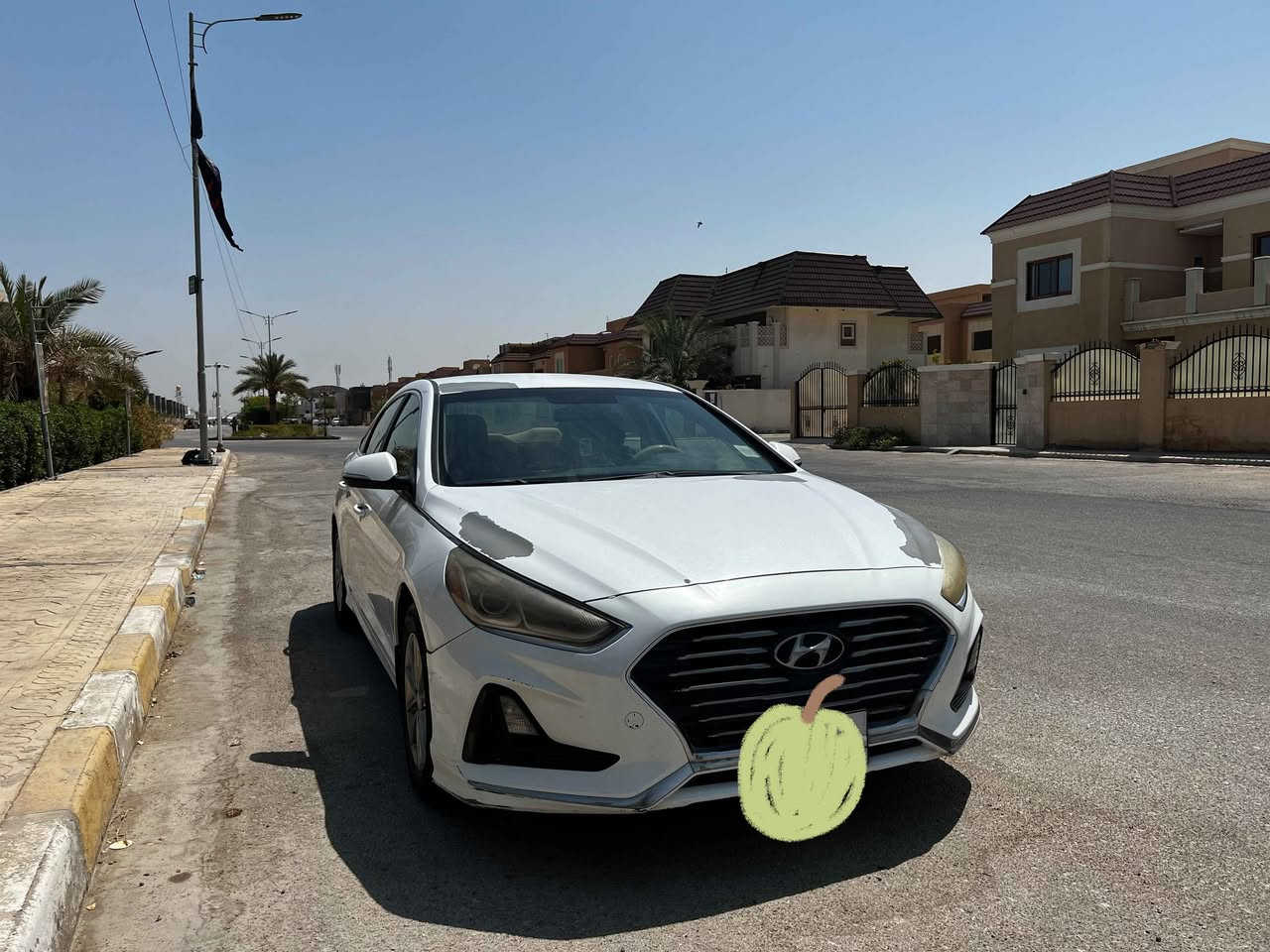 سوناتا ٢٠١٩ وارد امريكي 
ماشية ١٦٠ الف كم 
ضررها جاملغ امامي فقط مبدل 
تبريد ومحرك وكير كفالة 
رقم بغداد الماني
رقم الهاتف
 *********** النجف, العراق
