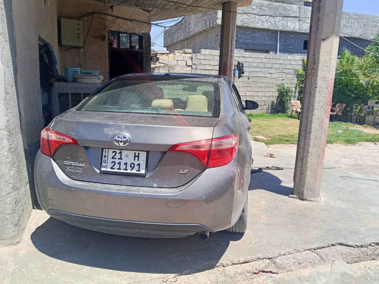 كورلا للبيع موديل 17 الظرر السونار مرفق سنويه جديده مكان السياره تكريت البوهيازع سعر 115
هاتف ***********    +  ***********
ملاحظه إني مكلف بالنشر

