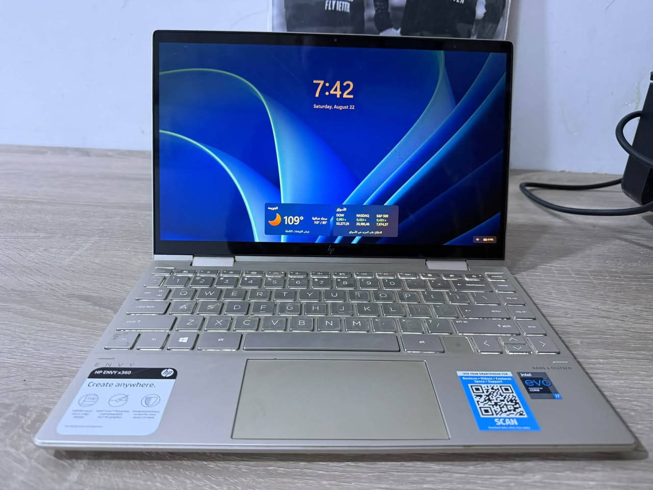 السلام عليكم hp envy x 360 الجهاز مستخدم مواصفات الجهاز ممتازة جدا ومناسب للدراسة والجهاز شاشته دواره 360 درجة ومعالج i7 الجيل 12جدا قوي ومناسب ايضاً لكافة الاستخدامات ورام سعته 8كيكا بايت مع كرت شاشة مدمج سعر الجهاز هو 550 وبي مجال بسيط 
الجهاز بي كسر بالشاشة الكسر مو كلش كبير وما يأثر على الاستخدام أبدا وموضح ايضاً بالصور.
للتواصل : ***********

نص مكتوب في الصور:
- كروب بيع وشراء الحاسبات في العراق Ali Bernthal - 2 د تجميعـه جديده كلها استخدام اقل من اسبوع CPU: Intel Core i5-14400F GPU: NVIDIA GeForce RTX 5060 8GB RAM: 32GB DDR4 Motherboard: MSI PRO B760M-E DDR4 Storage: ADATA LEGEND 710 M.2 2TB Monitor: Avetron W2711SV - 27 IPS, FHD 1920x1080, 180Hz Keyboard: MSI FORGE GK310 RGB Gaming Headset * سماعة OS: Windows 11 Pro 64-bit رقم الواتساب *********** ب مليون و 300 التعليق بشكل عام باسم احمد البصراوي
- كروب بيع وشراء الحاسبات في العراق Ali Bernthal • 2 أ • تجميعيه جديده كلها استخدام اقل من اسبوع CPU: Intel Core i5-14400F * GPU: NVIDIA GeForce RTX 5060 8GB * RAM: 32GB DDR4 * Motherboard: MSI PRO B760M-E DDR4 * Storage: ADATA LEGEND 710 M.2 2TB * Monitor: Avetron W2711SV — 27" IPS, FHD 1920×1080, 180Hz * Keyboard: MSI FORGE GK310 RGB Gaming Headset سماعة * * OS: Windows 11 Pro 64-bit رقم الواتساب *********** ب مليون و 300 التعليق بشكل عام باسم احمد البصراوي