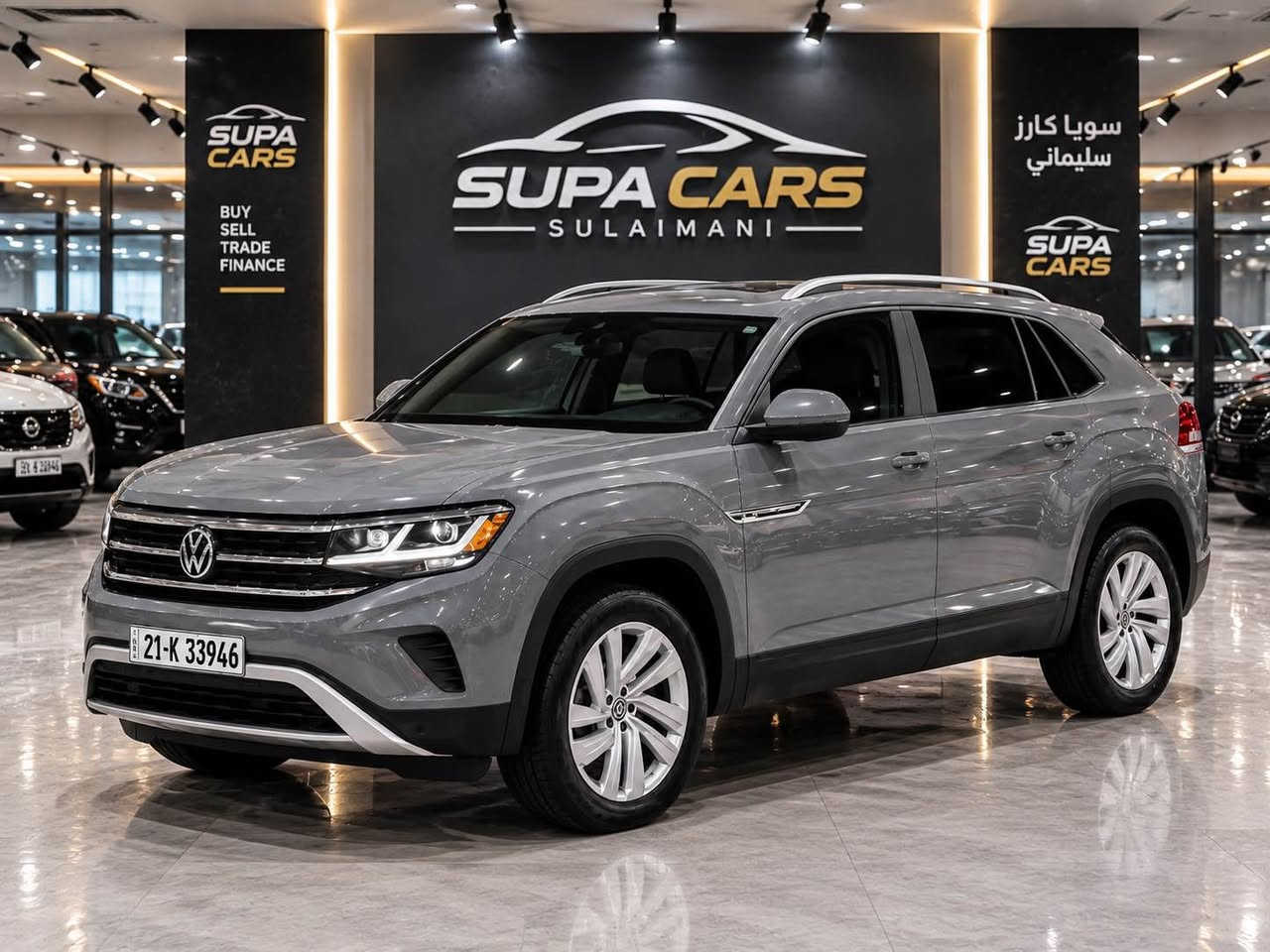 🚙 Volkswagen Atlas Cross Sport 2021 🇩🇪

🎨 ڕەنگ: چیمەنتۆی (سمنتی)
⚙️ مەکینە: ٤ پستۆن تۆربۆ
👥 ٥ نەفەری
                                                                                
✅ دۆخی ئۆتۆمبێل:
• تەنها ١ پارچە بۆیاخ، بێ ناوگرتن
• هەزە و بەرادی تازەیە
• سەنەوی بە ناوی خۆمەوەیە

⭐️ مواسەفات:
• ڕاداری ٣٦٠°
وایەر لێس چارگەر
• کامێرا
• کوشن کارەبا
• کوشن هیتەر 🔥
• کوشن جلد
• سوکان هیتەر 🔥
• شاشەی گەورە
• شەغال بە کۆنتڕۆڵ
• لایتی LED و زینۆن 💡
• سیستەمی خەتی جادە
• برێکی بەسمە
• Auto Hold
• حاسەی دەعامی

💵 نرخ: ١٨٣وەرەقە — کەمێک مەجال هەیە

📍 شوێن: سلێمانی

📞 بۆ زانیاری زیاتر و بینینی ئۆتۆمبێل پەیوەندی بکەن:
☎️ ***********
☎️ ***********

«»«»«»«»«»«»«»«»«»«»«»«»«»«»«»«»«»«

🚙 فولكس فاجن أطلس كروس سبورت 2021 🇩🇪

🎨 اللون: سمنتي (Cement)
⚙️ المحرك: 4 سلندر تيربو
👥 5 ركاب

✅ حالة السيارة:
• صبغ قطعة واحدة فقط، بدون ضرر داخلي
• الهزه  والبراد جديد
• السنوية باسمي

⭐️ المواصفات:
• رادار 360°
وايرليس جارجر 
• كاميرا خلفية 📷
• مقاعد كهربائية
• تدفئة المقاعد 🔥
• مقاعد جلد
• تدفئة الستيرن 🔥
• شاشة كبيرة
• تشغيل عن بُعد بالريموت
• إضاءة LED و Xenon 💡
• نظام المحافظة على المسار
• بريك بصمة
• Auto Hold
• حساسات الصدام

💵 السعر: 183ورقة — مجال بسيط

📍 الموقع: السليمانية

📞 للاستفسار ومزيد من المعلومات:
☎️ ***********
☎️ *********** السليمانية, العراق
