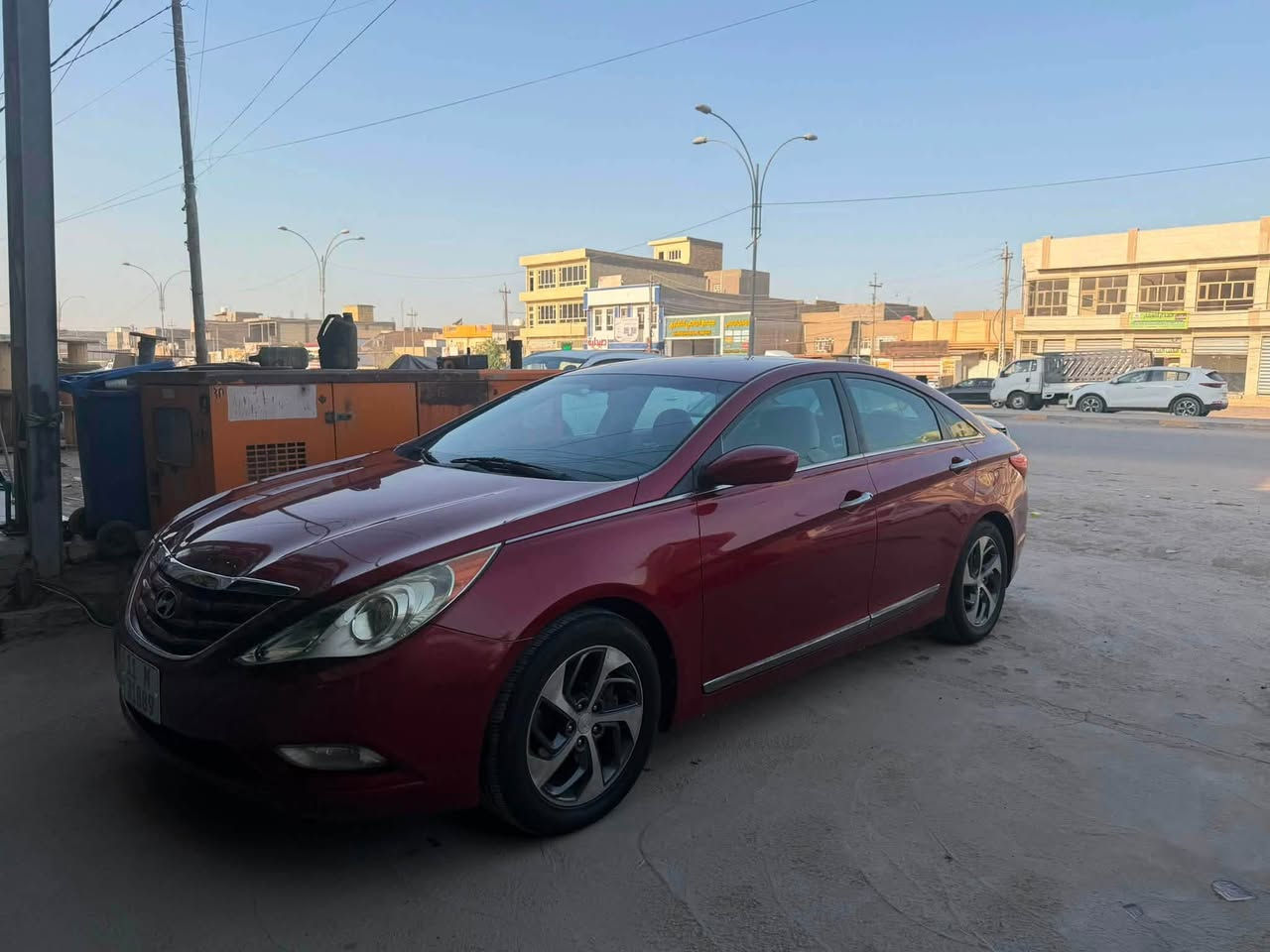 سوناتا 2013 امريكي بدون صبغ حادث تخريب البنيد و الجنطه  نفسهن نشدهن بدون تبديل ليبل واحد 
السياره جديده بدون اي نقص تبريد تخم تاير حداديه كله جديد 
السعر 107 وبيه مجال بسيط 
للاستفسار ***********
