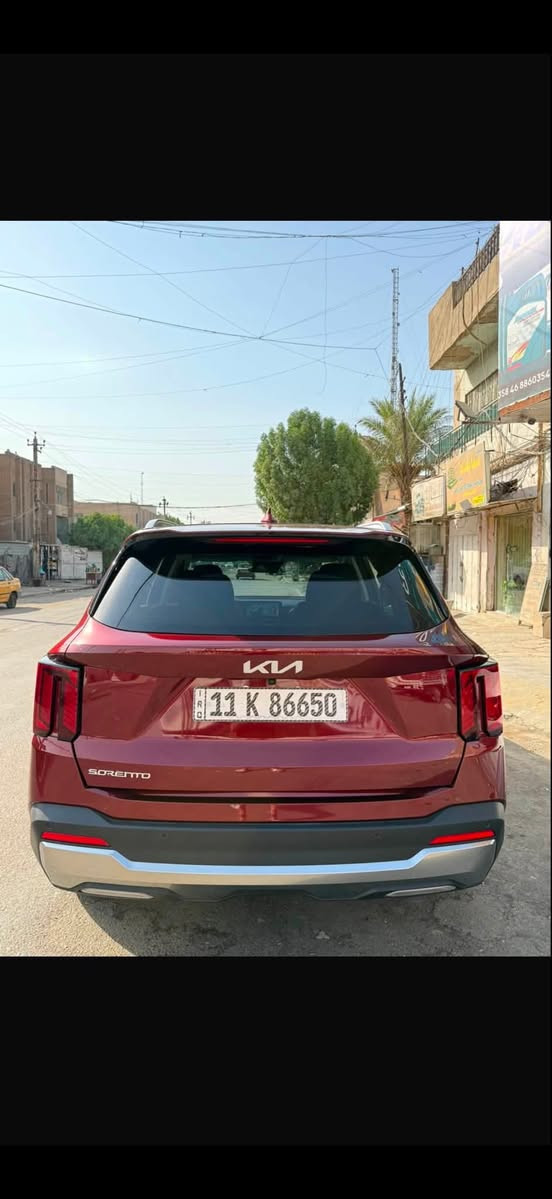 سلام عليكم 
KIA SORENTO SX 2024
محرك 4 سلندر 2500 TURBO
ماشيه 20 الف ميل 
حادث السياره بل منشور (باب +جاملغ ) بدون ايرباك السياره  
(بانوراما. ويل 20.بصمه تشغيل عن بعد .
4 كامرات اماميه وخلفيه وجانبيه .شاشه متصله . عدد المقاعد 7. مقعدين كهرباء .حساس امامي خلفي.مري شفط .صندوق كهرباء .نظام ترحيب .
سايد بريد دكمه.قياده ذاتيه .انظمه قياده سبورت.سمارت .نورمال.كشنات جلد .فول رادارات اماميه خلفيه وجانبيه )
مكان السياره بغداد 
***********
