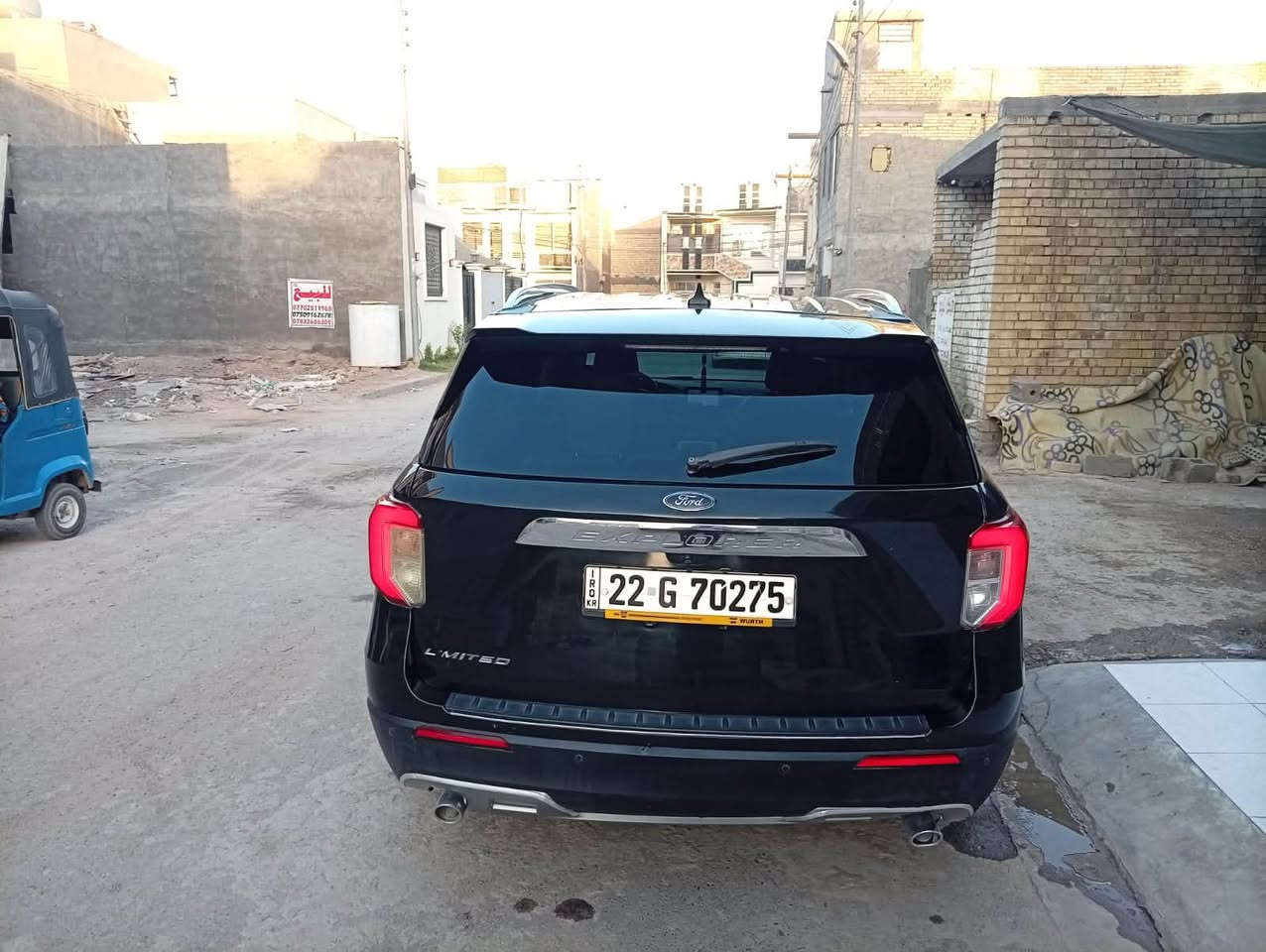 FORD EXPLORER LIMITED 2021

💠الفئة LIMITED فول واحد ع واحد للاخير 
حادث جاملغ خلفي بدون ارباك بجم كبس 
صور الحادث بلمنشور 

💠الموديل2021

💠اللون اسود

💠رقم اربيل بسمي هزه جديده ما صاقطه 

💠عداد المسافة 42

💠القدرة الحصانية 300hp 🐎🐎🐎

💠المحرك 4 توربو 2300cc

💠المواصفات 

🕳️بصمة 

🕳️دخول ذكي 

🕳️تشغيل عن بعد 

🕳️داخل جلد بيجي

🕳️سايد بريك بصمة 

🕳️كير ماوس

🕳️كشنات كهرباء 

🕳️كشن امامي وخلفي تدفئة 

🕳️كشن امامي تبريد 

🕳️تبريد مركزي 3 قطع

🕳️كاميرا عدد5محيطيه 

🕳️لايت لد 

🕳️كشافات ضباب 

🕳️حساسات 360 درجة

🕳️رادار 360 درجة

🕳️قيادة آلية 

🕳️ستيرن كهرباء وتدفئه وتحكم كهربائي صعود ونزول

🕳️كشن خزن 3 وضعيات 

🕳️انارة داخلية 7الوان متغير

🕳️شحن لاسلكي 

🕳️ستيرن تدفئة 

🕳️إشارة بالمرايا وشفط 

🕳️وضعيات قيادة 7 

ونزول منحدرات 

🕳️سماعات B&O

🕳️اوتو بارك 

🕳️اوتو ستوب ستارت 

🕳️تحديد مسار 

🕳️مثبت سرعة 

🕳️صندوق كهرباء 

🕳️بردات خلفية بلاد

🕳️كشنات خلفي كهرباء 

🕳️يدات تطعيم نيكل 

داخل مطعم بصاجات 

🕳️ويل 20  فور ويل

🕳️اندرويد اوتو

🕳️نظام GPS نفكيشن

🕳️دبل اكزوز 

🕳️اوتو هولد 

🕳️ابل كاربلي 

 مري اشاير

لايت اوتو

ماسحات اوتو

صندوق كهرباء

ارضيات فورد الاصليه وارضيات حوضيه 5Dتصعظ ع دوسات

مكفوله من كلشي كير محرك تبريد كهربائيات شرط الشركه  السعر(٢٠٥)وبيها مجال لطيبين (***********)مكان الدوره
