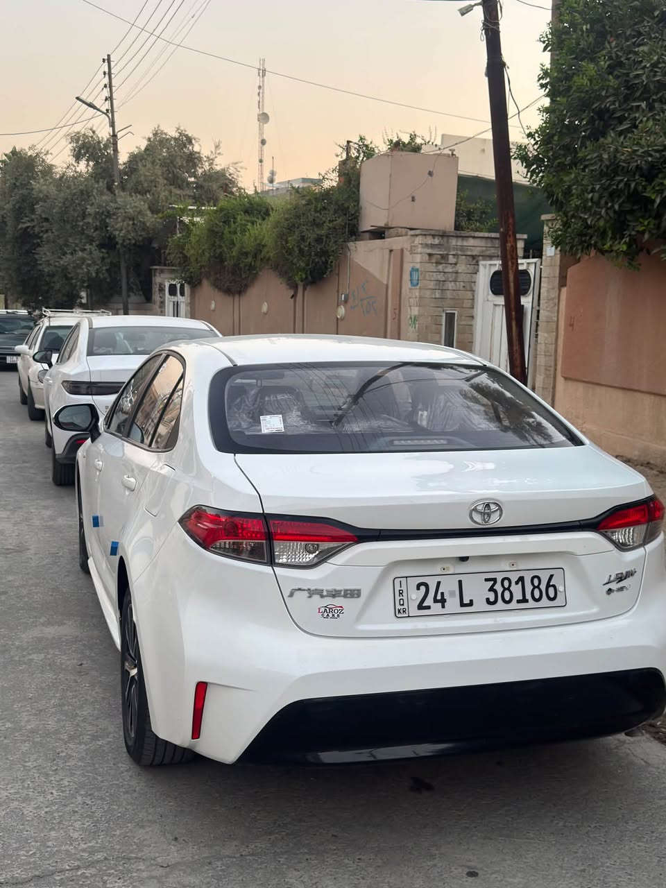 كورلا هايبرد 2025
بيها ملاحضه رصعه بل جاملغ الخلفي ماشي22الف رقم دهوك مكاني موصل سياره زيرو والسعر 161 وبيها مجال قليل
***********
***********
