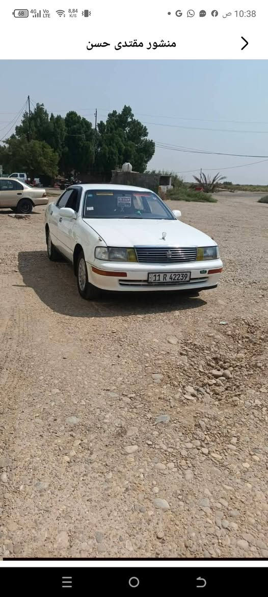 سلام عليكم سياره البيع بطه رقم نكليزي مشروع وطني رقم بغداد سنويه 2030 مكفوله من الكصه ونقل الجثه تخم تاير حداديه جديده كهربايات شقاله سعر 45 وبيهه مجال عنوان بصره ***********
