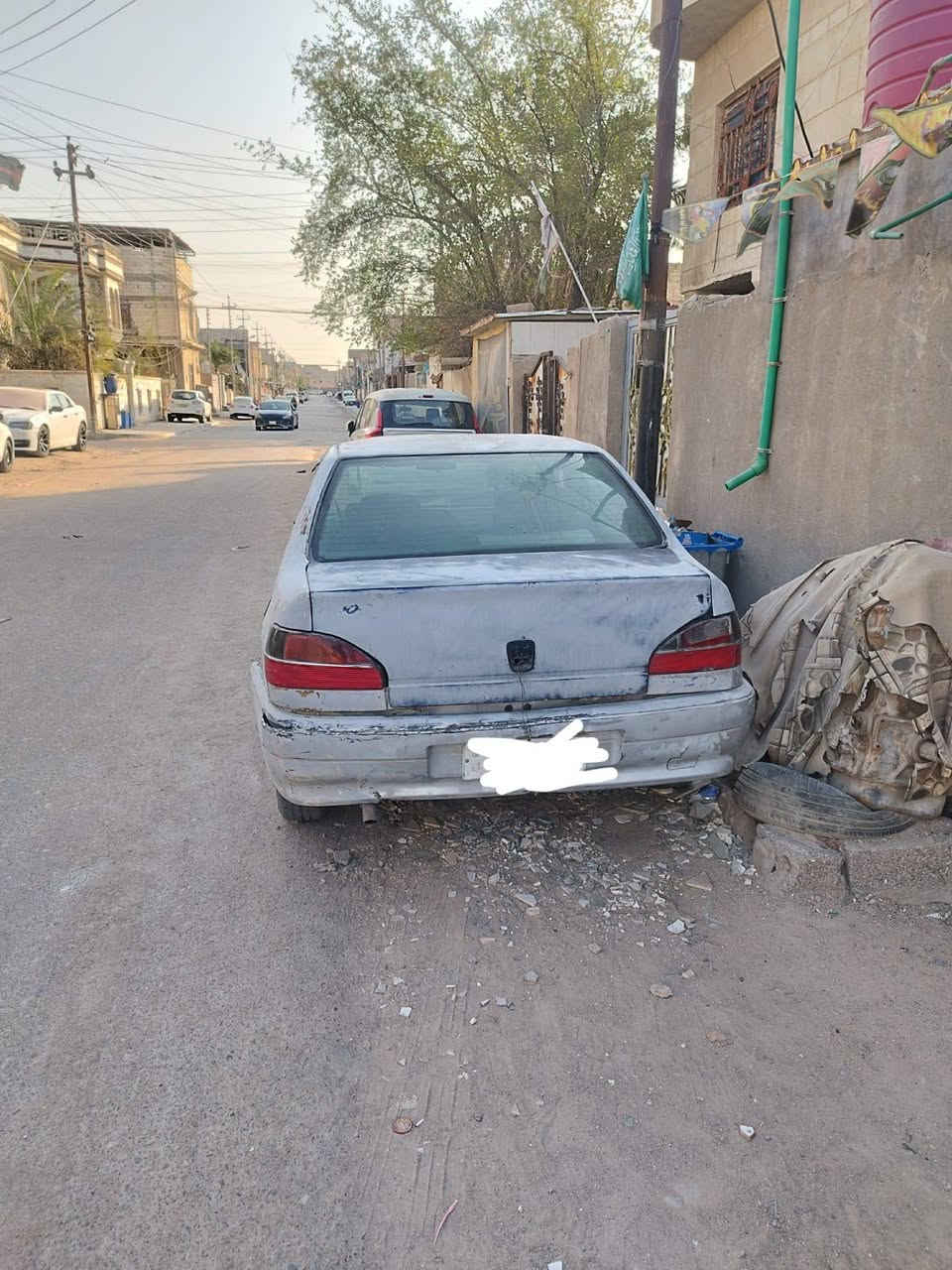 بيجو فرنسي كوم حديد مكينه وكير كفاله  العنوان البصره أستفسار ***********سعر٩
