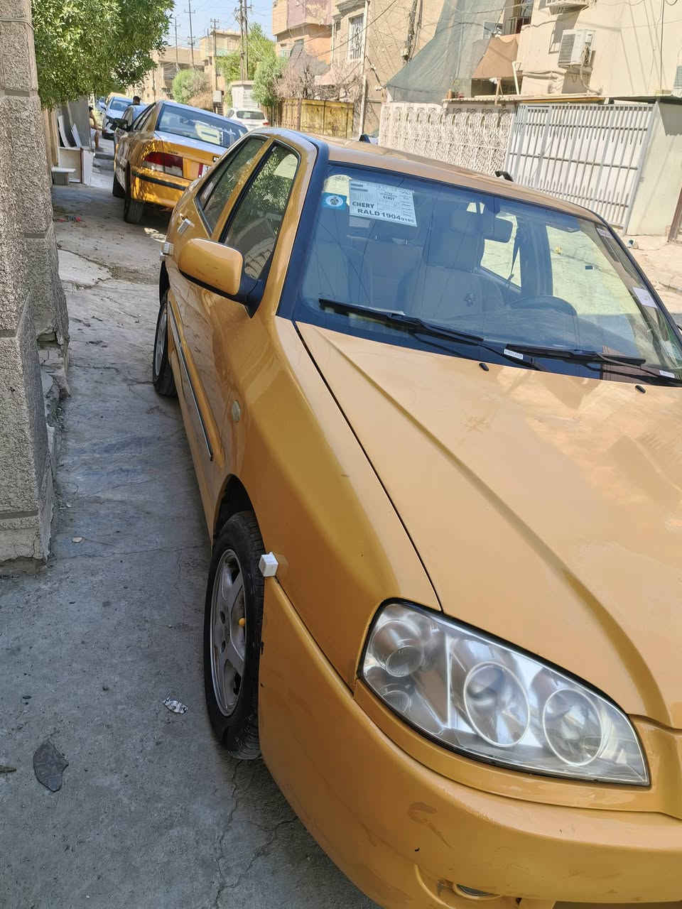 شيري كوين ٢٠١٠
سنوية ورقم بغداد انكليزي بأسمنا 
جاهزة السيارة مابيهه كل نقص
محور كير مكينه كورلا ١٦٠٠
حدادية جديدة على وضع الشركة
عدا طخة بالبك لايت مصلحه وراجعه بلادية 
تبريد ثلج منظومة جديدة
صدر امامي خلفي جديد
كهربائيات بلادية على وضع الشركة
شاشة وكامرة ولايت زنون
السعر ٤٥ ورقة وبيهه مجال
الاتصال على الرقم ***********
