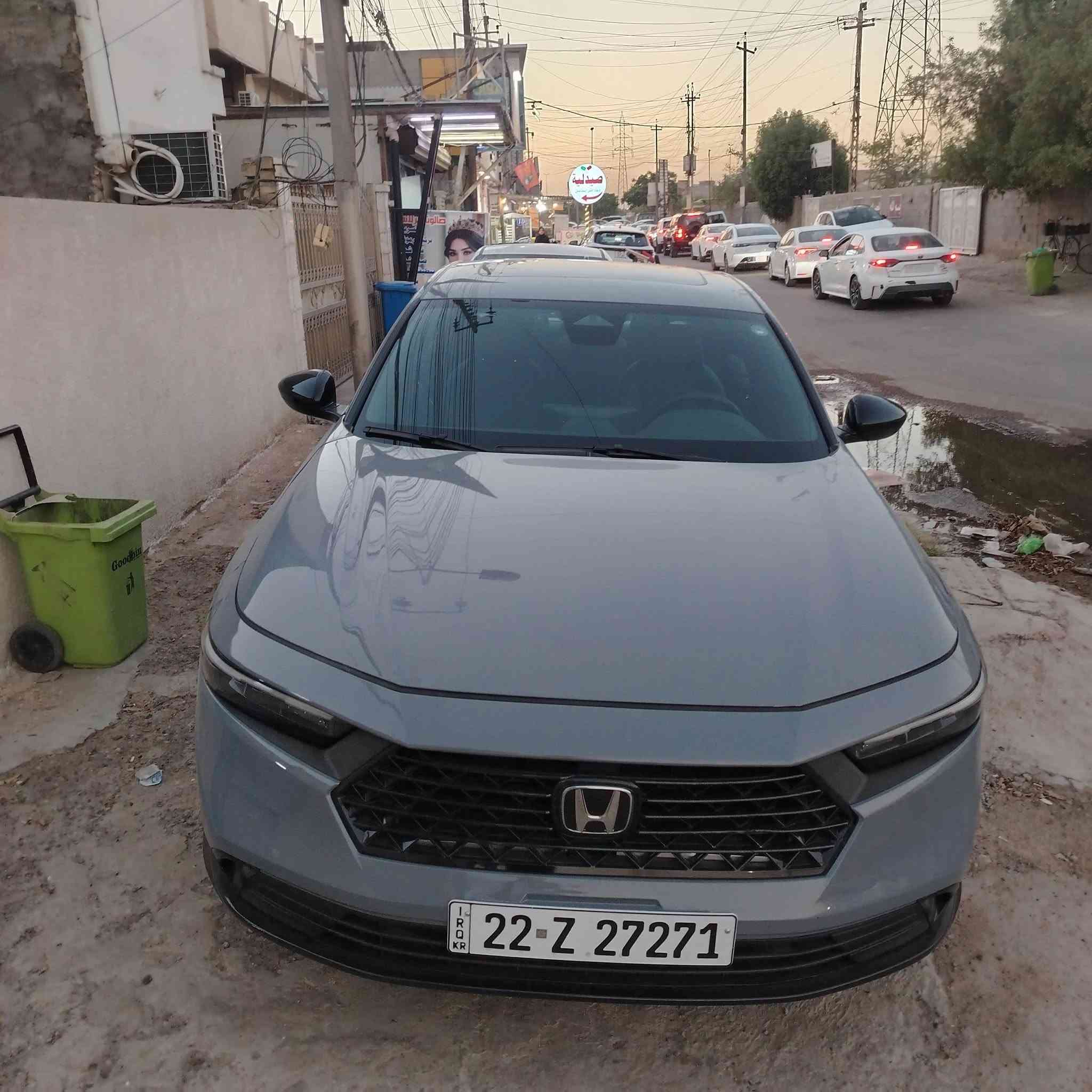 اكورد موديل 2025 بدون ايرباك بودن شاصي بدون صبغ ماشية 15 الف فئه سبورت L سعر 21 $$ الف وبه مجال رقم اربيل  ***********
