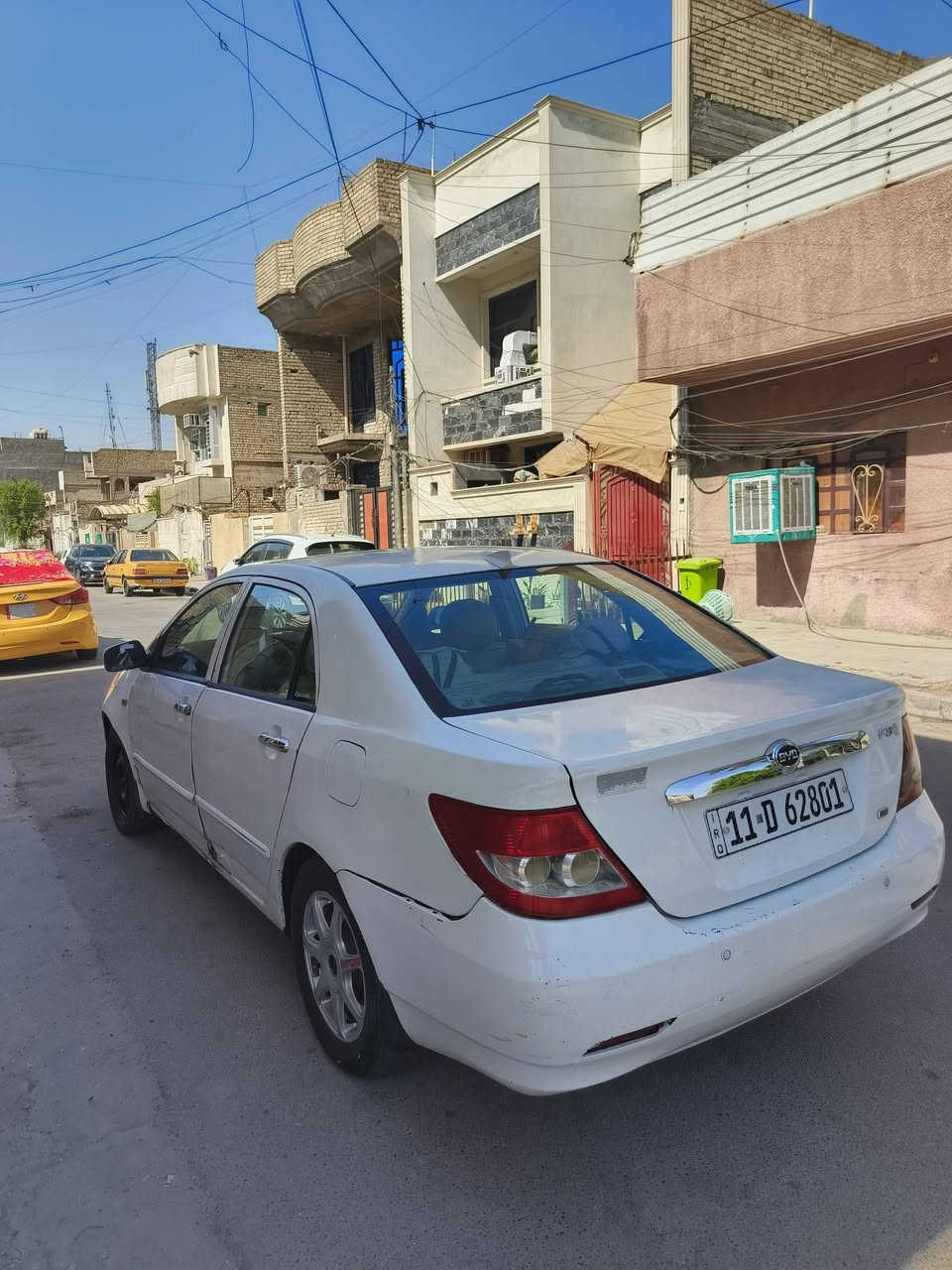 السلام عليكم ، BYD F3 2011السلام عليكم ، BYD F3 2011
السيارة گير عادي ، دواخلها نظيفة تبريد ثلج صدرها جديد ، شاشة 
بيها خياسات بسيطة والمكينة بيها تبخير وصوت بس تمشي 
رقمها بغداد وباسمي السعر 42 وبيها مجال
غير متواجد بالفيس
 للتواصل *********** ،متواجد واتس
