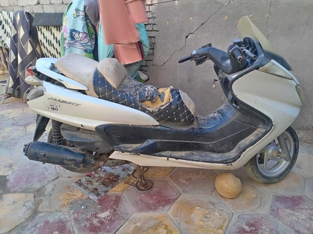 دراجه ماجستا للبيع عوزه فقط فيت بم كلشي مابيه شرط الفحص السعر ٣٠٠ بيها مجال تجي تفصح وين مايعجبك مكينه *********** واتساب مفتوح
