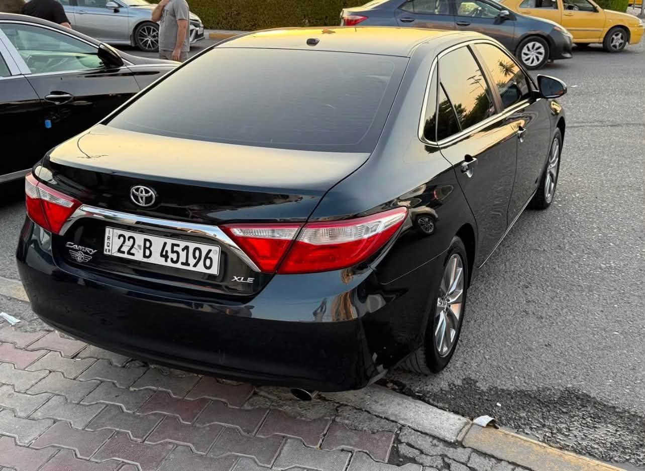 نوع السياره  تويوتا كامري
موديل 2017

مواصفات XLE

كوشن هيتر ويل جبير

114mil ماشيه

السونر ورقم شاصي وحادث مرفق

شبرين صبغ خشم البونيد 

بدون دواخل ابشرط

للاستفسار ***********📞

العنوان ديالى خانقين.
