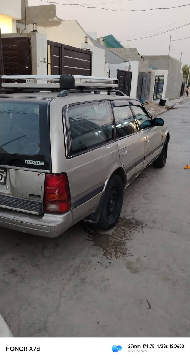 مازدا. موديل1991. باور قفل مركزى. محرك 8بخ المرغوب يعنى انسى الفيتر والبانزين
.كوبون بنزين بيه سياره بدون نقص. دواخل نضيف . كهربائيات كله شرط مكان كركوك شراى خابر.***********
 سعر40 وبيه مجال

مازدا مۆدێلی ١٩٩١، 
مەکینە ٨ بخ، بەهێز واتە لە ڕووی فلتەر و بەنزینەوە بیرت لێ مەکەرەوە
کۆپۆنی بەنزینی هەیە، ئۆتۆمبێلەکە هیچ کەم و کوڕییەکی نییە
ناوی پاک و خاوێنە
هەموو کارەباییەکانی بە تەواوی بە شەرتە
شوێن: کەرکووک
مۆبایل : ***********
نرخ: 40 گه ل مەجالی تیادایە

نص مكتوب في الصور:
- HONOR X7d 24mm f/1.75 1/50s ISO359 18:14 14/09/2026
- HONOR X7d 27mm f/1.75 1/50s ISO403 18:15 14/09/2026
- HONOR X7d 27mm f/1.75 1/33s ISO653 18:18 14/09/2026
- HONOR X7d 27mm f/1.75 1/33s ISO1328 18:19 ١٤/٠٩/٢٠٢٦
- HONOR X7d 24mm f/1.75 1/33s ISO1897 18:13 14/09/2026