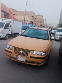 سمند مديل 12 بسمنه رقم انكليزي مكينه خير من الله تبريدعاطل السياره بلا...