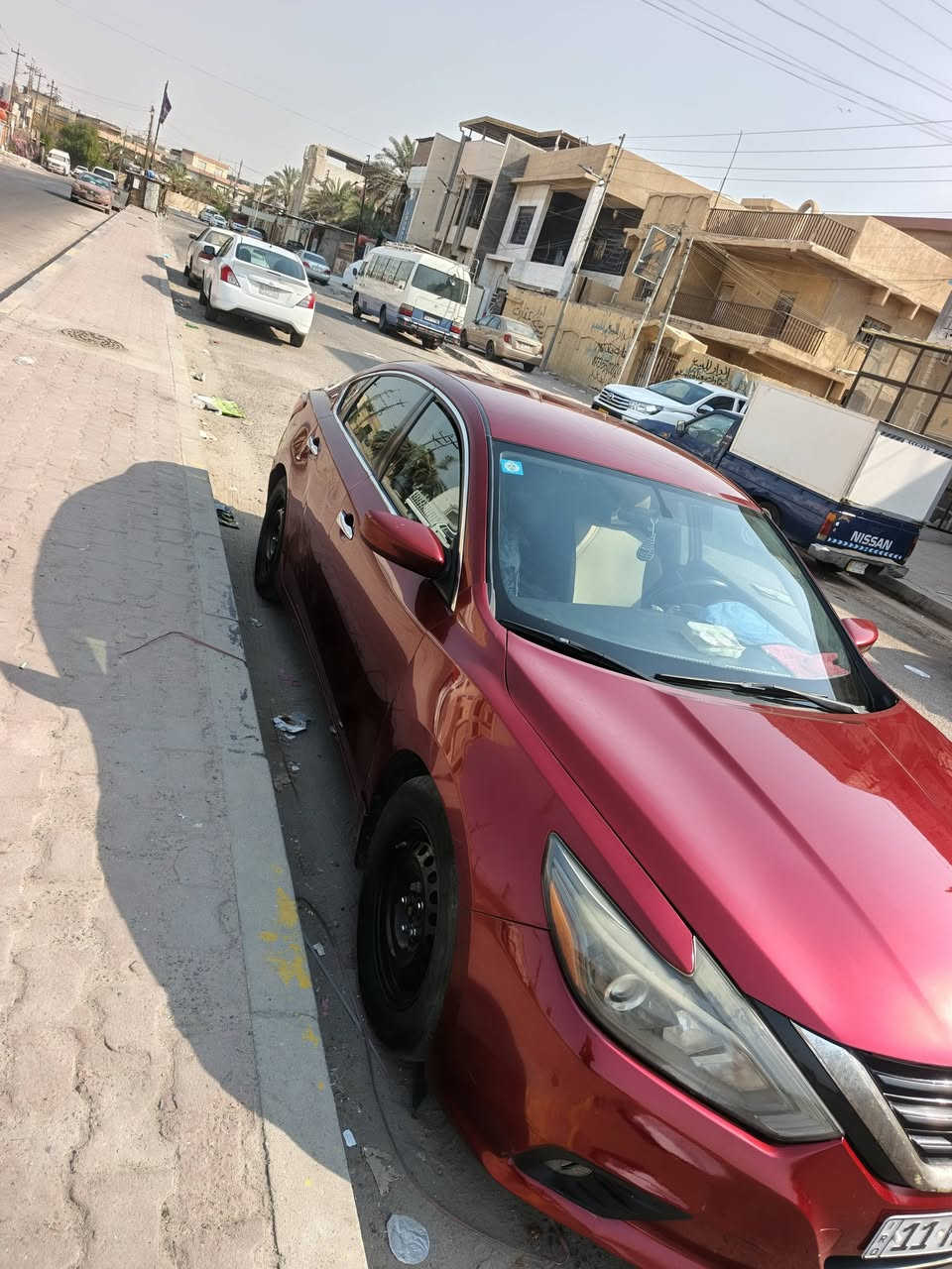 السلام عليكم للبيع مديل 18 مكينه كير كفاله وارد امريكي حادثهة بجم مامبدل اي شي بس مصبوغات البنيد والجاملقات الاماميه فقط صبغ ماشيه 213 رقم بغداد حره بئسمي جاهز السياره السعر 115 الرقم *********** بيهة مجال للطيبين
