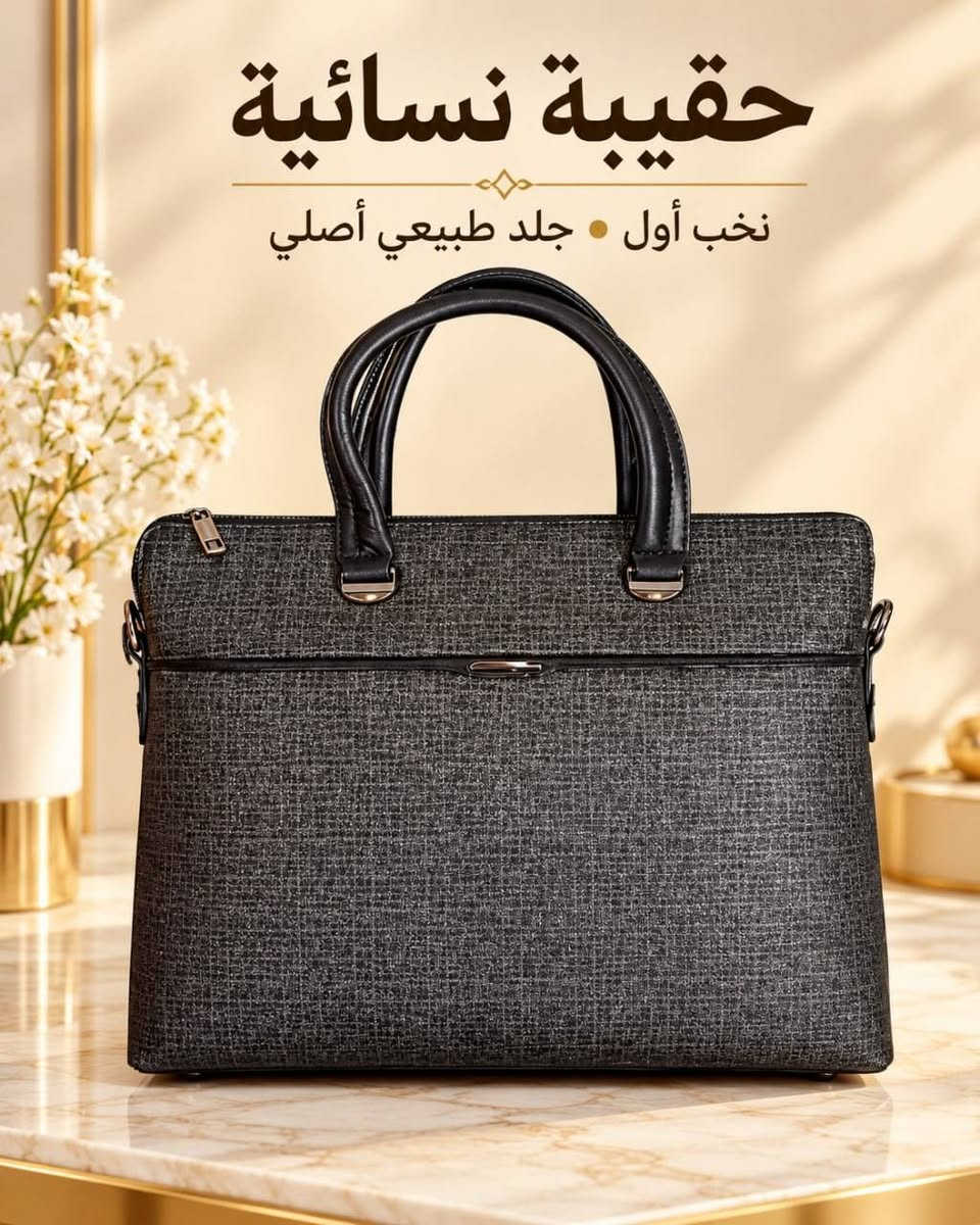 لا توجد تفاصيل

نص مكتوب في الصور:
- حقيبة نسائية فاخرة
- جلد أصلي • نخب أول
- أنيقة وعملية للموظفات والطالبات
- متينة وعملية
- تصميم أنيق وعصري
- جلد أصلي نخب أول
- جودة عالية
- سحاب قوي وعالي الجودة
- تفاصيل فاخرة
- مساحة داخلية واسعة ومنظمة
- حقيبة نسائية فاخرة جلد أصلي • نخب أول أناقة عملية للموظفات والطالبات فخامة تدوم
- حقيبة نسائية فاخرة جلد أصلي • نخب أول أنيقة وعملية للموظفات والطالبات جلد أصلي نخب أول تصميم أنيق وعصري متينة وعملية جودة عالية
- حقيبة نسائية نخب أول • جلد طبيعي أصلي