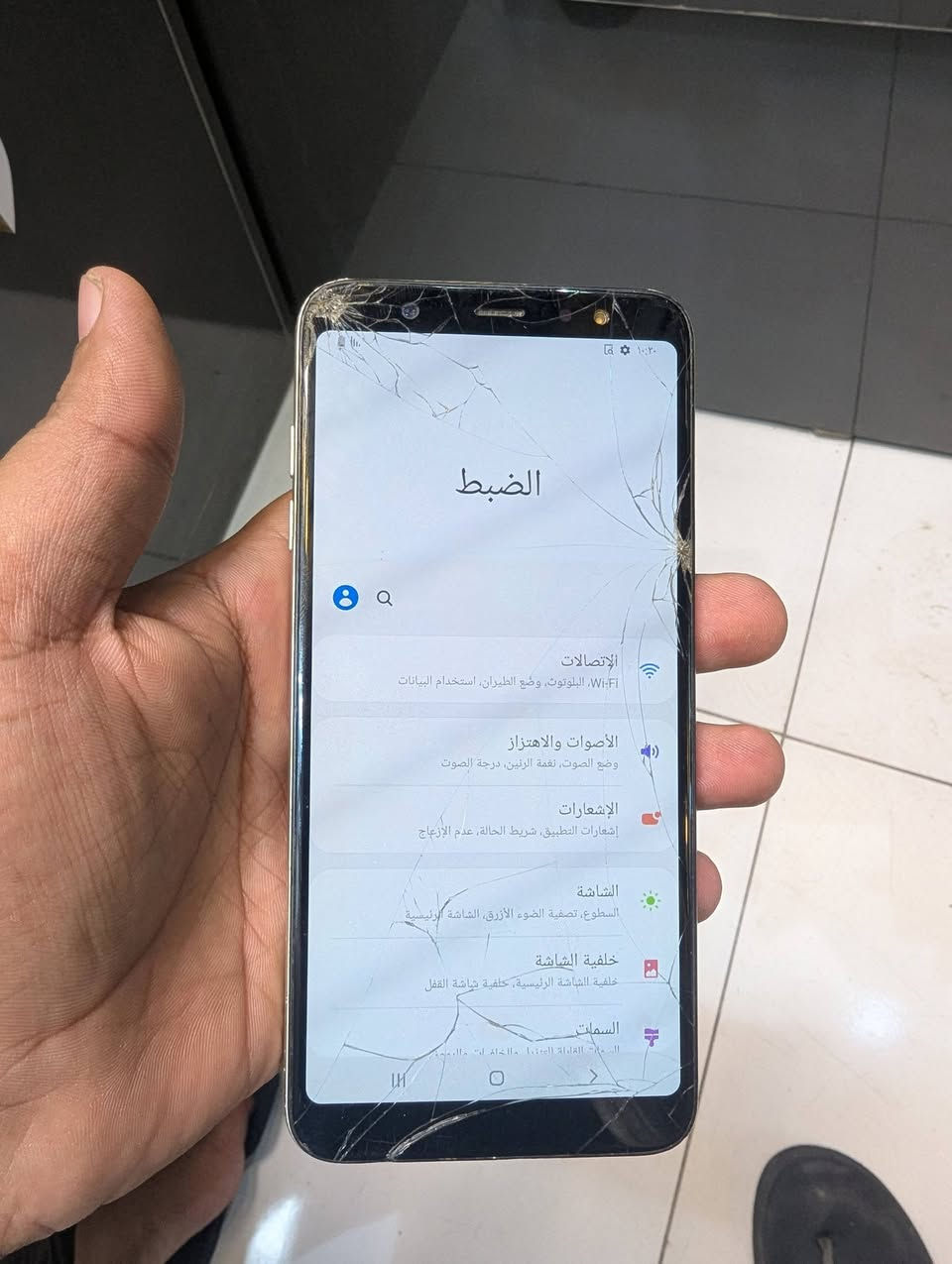 سامسونج A6 • ذاكرة 64 • كسر باللمس