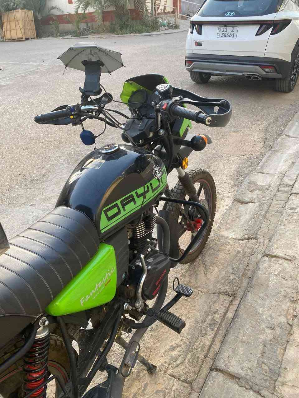 للبيع دايون جبلي مديل 25 طالعه بل 26 دراجه نضيفه رقمها اربيل سعرها 2300 
مليونين و 300 وبيها مجال مو شراي لتعبني رجاءا دراجه صارلها ٤ اشهر عندي ومتوازي ع بيعتها بسبب ضروف عنواني النجف الاشرف للتواصل خاص او الاتصال ***********
