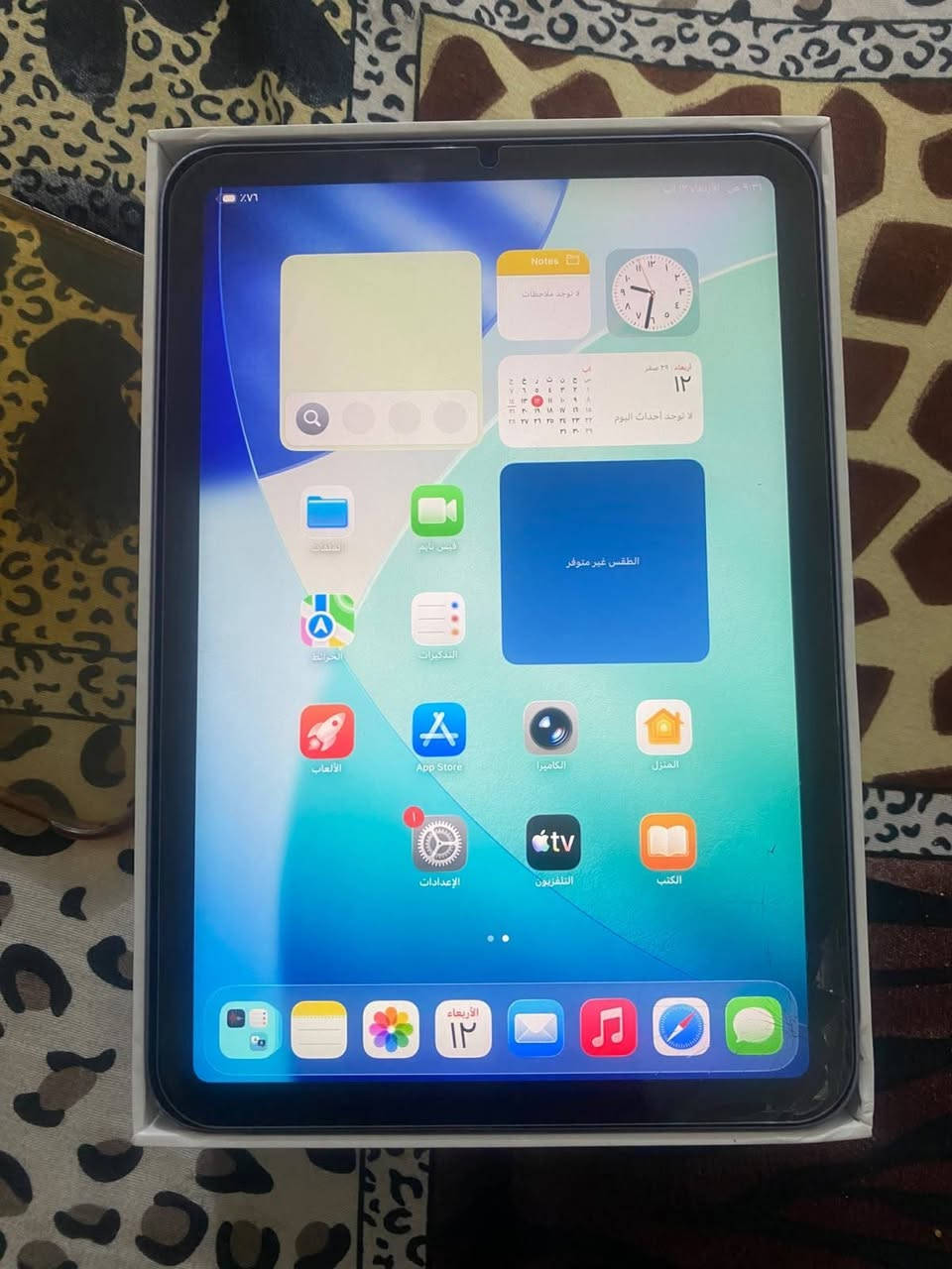 ايباد 6 mini ذاكرة ٦٤ جهاز بس كسر بل طرف والتنصي أشكل مكفول من تصليح يرهم ماروس أو بيع السعر ٢١٥ الرقم ***********
