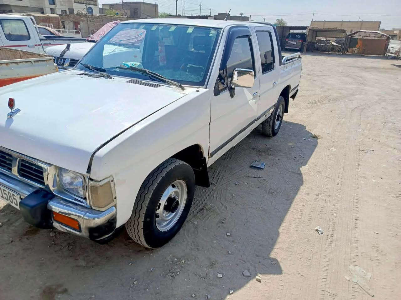 السلام عليكم للبيع بيكم نيسان 95 رقم مثنى نكليزي كير محرك 2400جدد حداديه جديده مكفوله من الضربه مصبوغه جماليه دواخل جدد كما موضح بصوره الـــسـعر 37 المكان السماوه قضاء الخضر 
للتفاصيل اكثر الاتصال ع الـرقم ‭***********‬
