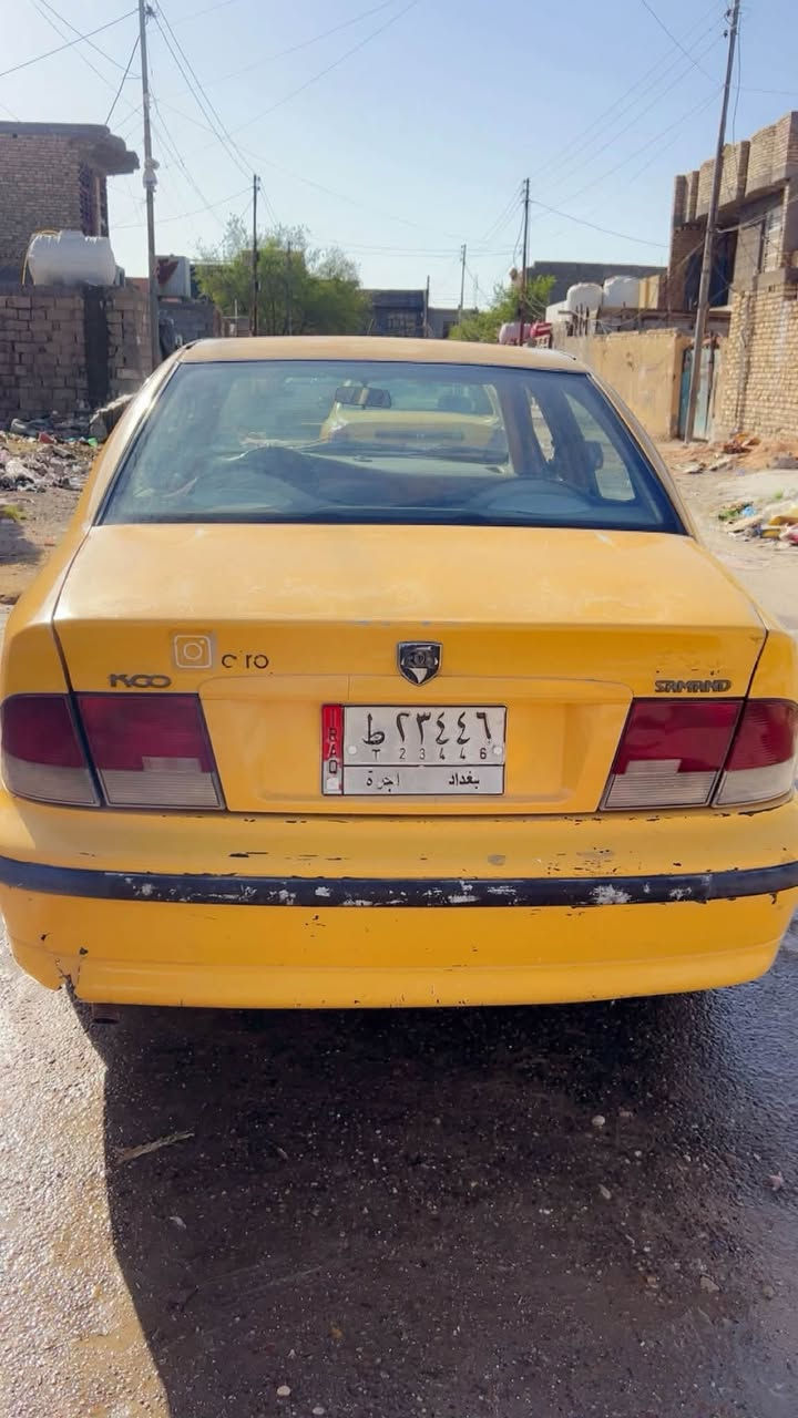 سمند ٢٠١٠ تكسي نقص صفره الكير فقط سياره حلوه بالعافيه على ياخذها هيئه غرامات مصفره
السعر ٢٢ ورقه بيها مجال بسيط 

ممتواجد على فيس فقط اتصال ***********

#_شرط_التحويل
