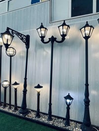 أعمدة ديكورية • انارة حدائق • الكوت