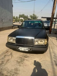 للبيع مارسدس دب موديل 91 سنويه ساقطه سياره فول مغلفه اسود طافي رقم ممي...