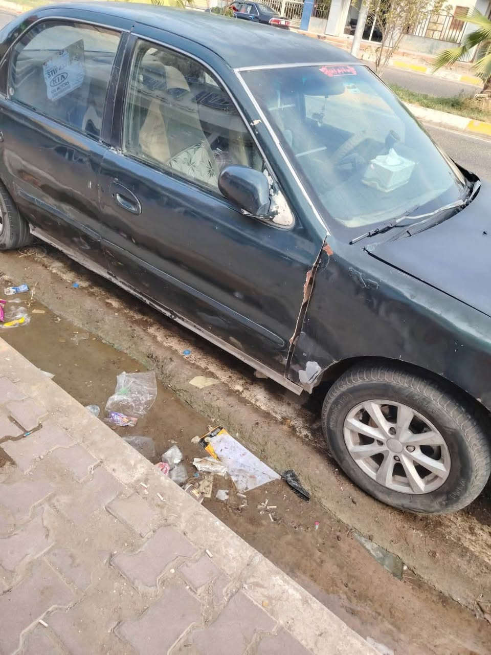 كيا كريدوس اخضر زيتوني /موديل 1995 مشروع وطني أ / شرط محرك + گير 
تحويل من الشرعي شرط ***********
