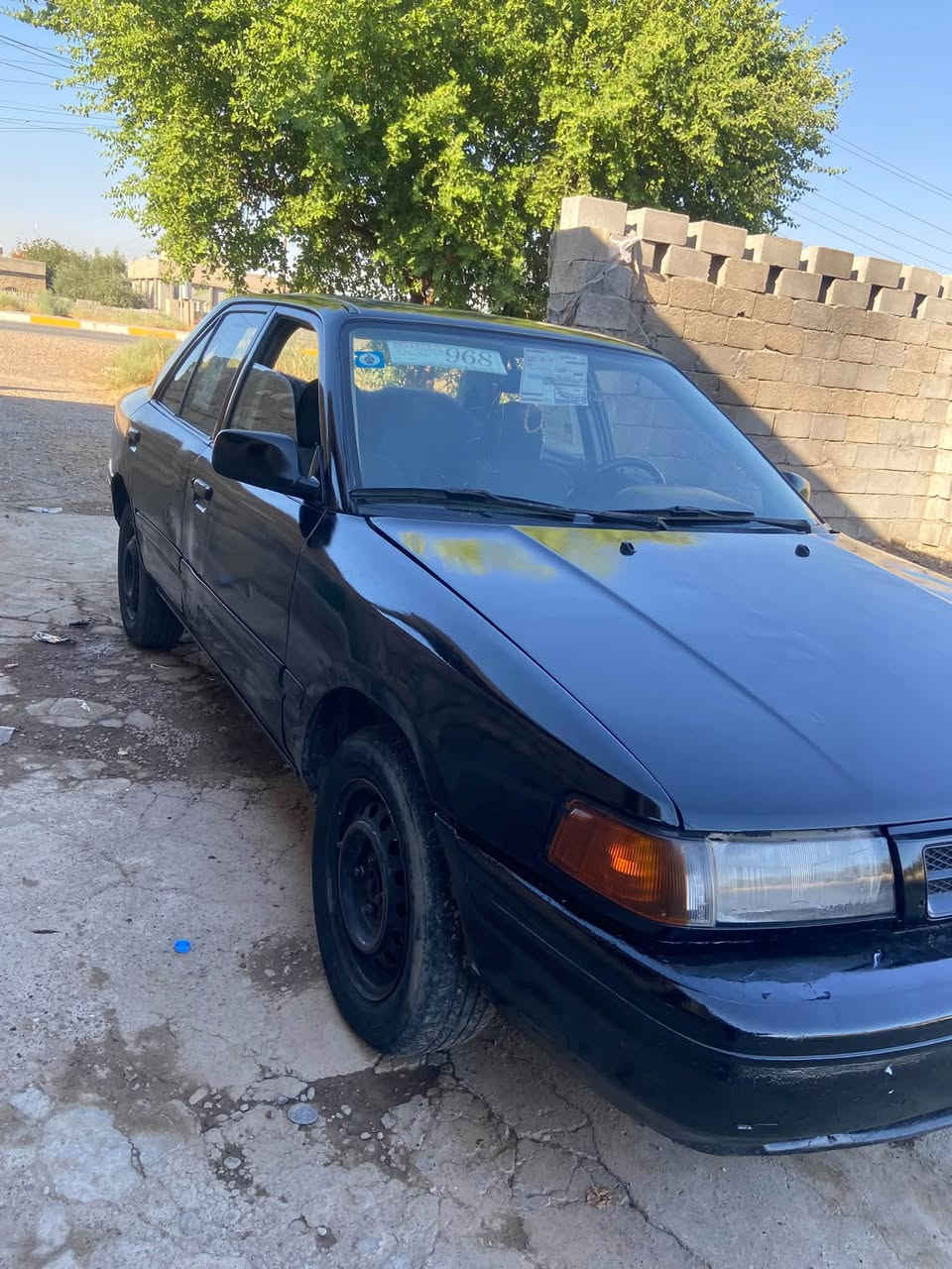 مازده ٣٢٣ مسطره مراوس
موديل ٩٢ 

رقم انبار دولي فقط تحويل 

صبغ عام 

كير ومحرك شرط 

صدر زين 

لايتات وسكنات ورونات واشاير كلها شغاله 

محرك محور كابريته فول نشاط وفول اقتصادي 

نقوصات السياره :- ( كمبريسر تبريد / دبل خلفي / جوزه تشغيل / بوليش / مسجل ) الباقي كله شرط 

السعر ٣٢$ وبي مجال 

يرهم مراوس ويه سيارات ادوات وكصه حديث 

للاستفسار ***********
