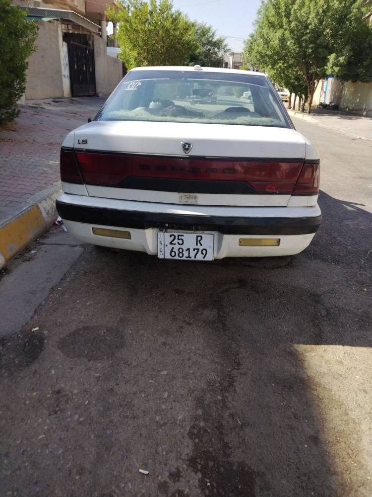 دايو اسبيرو 1994 .رقم+سنوية كلها جديد لحد 2031.كوبون مانزين ايضآ موجود
السعر 35 $ورقة وبي مجال بسيط 
كير اوتوماتيك 
حجم محرك 20 فــل 
السيارة مابي حاذت ولا خياس  
حزام صبغ بي مكانات معجون تصفية 
.. مكان السيارة كركوك 
*********** كركوك, العراق
