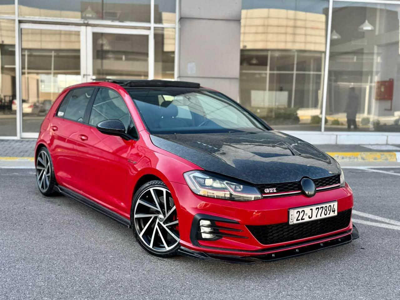 ﷽
GOLLF GTI 2020
▫️فولكسواكن گولف موديل 2020 GTI
🔹مواصفات GTI فول مواصفات ١/١ 
🔹لون مميز ( لون احمر ❤️ )

▫️محرك اربع سلندر 2.0L توربو محرك مرغوب 🔥🔥
🔹محرك و گير بشرط مامفتوح 📦✅
🔹بدون صوت و بدون صرف و خلل بشرط فحص
🔹ماشية 51 الف حقيقي 

▫️سيارة جديد حيل حيلو نظيفة 📦
🔹بيها ( واحد جملغ صبوغ بنيد محدث كاربون فايبر )
🔹سيارة جديد بدون بارد و بدون شخت بدون رصعات 📦

▫️اضافات بيها
1-ستيرن كاربون و شاموا
 2- هدرز 
 3- داون پاپ
4-لحية - دوسات
5-بونيد كاربون 
6-جناح 

مواصفات GTI فول مواصفات
( بصمة - پانوراما - كير أوتوماتيك - رادار امامي و خلفي - رادار جانبي - شاشة كبير - كشن جلد - كشن كهربا - كشن تتفيئة - بادل شفت - داخل ليد - نيضام قيادة سبورت و ئيكو - ئوتو ستؤب - لايت ليد و زينون - بلاجكتور - فوليوم - تحديد سورعة - بعد هواي مواصفات )

◽️اربع تاير ويل جديد 
🔹سيارة شرط بدون اى نواقص گير و محرك و حدادي و كاهرباى كلة بشرط
🔹سنوي و رقم و هزة جديد سنوي بأسمي
🔹 نفسي يوم / تحويل و كاله حاظر
🔹 مكان_🌆 سليماني

◽️سعر_155$ 🔐🔥🔥
◽️موبايل_ *********** ::: ***********
____________________________________

