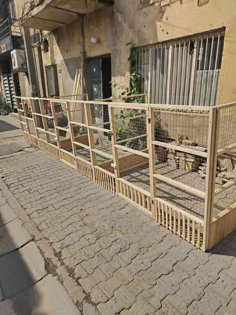 شغل درجة أولى اقفاص دجاج تفصيخ كامل كل مترين مفصول رقم *********** واتساب بغداد الحريه الأولى شغل حسب الطلب
