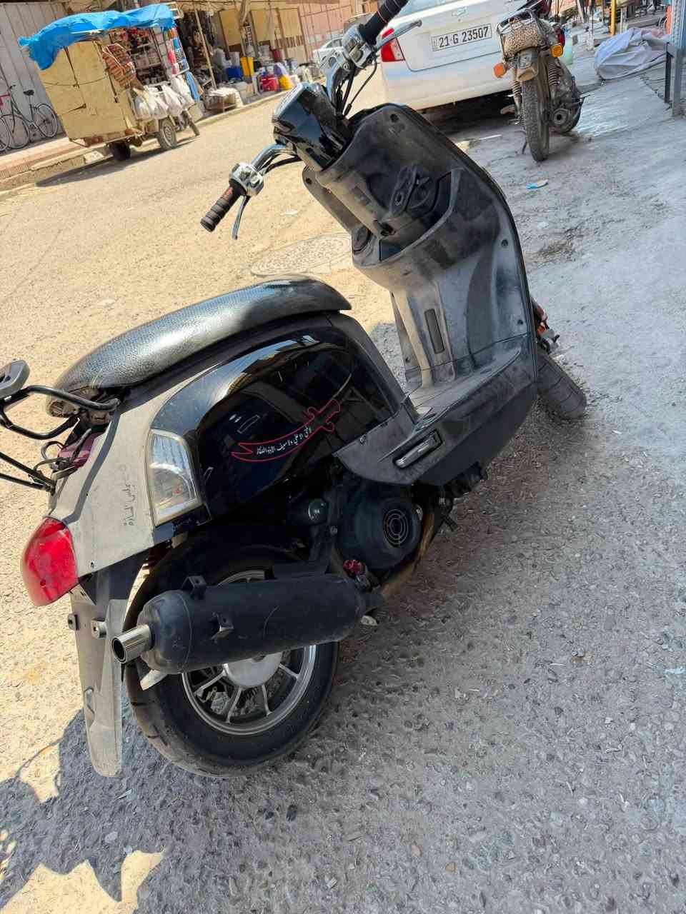 للبيع
السلام عليكم للبيع ماكس بوليسي 120 محرك مزود و منطور مزود من كلشي للتوصل أو الاستفسار الاتصال برقم 
***********
