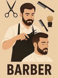 💈 خدمة حلاقة منزلية 💈  ✂️حلاق رجالي لبناني 🇱🇧 مقيم في مجمع دار السلام ...