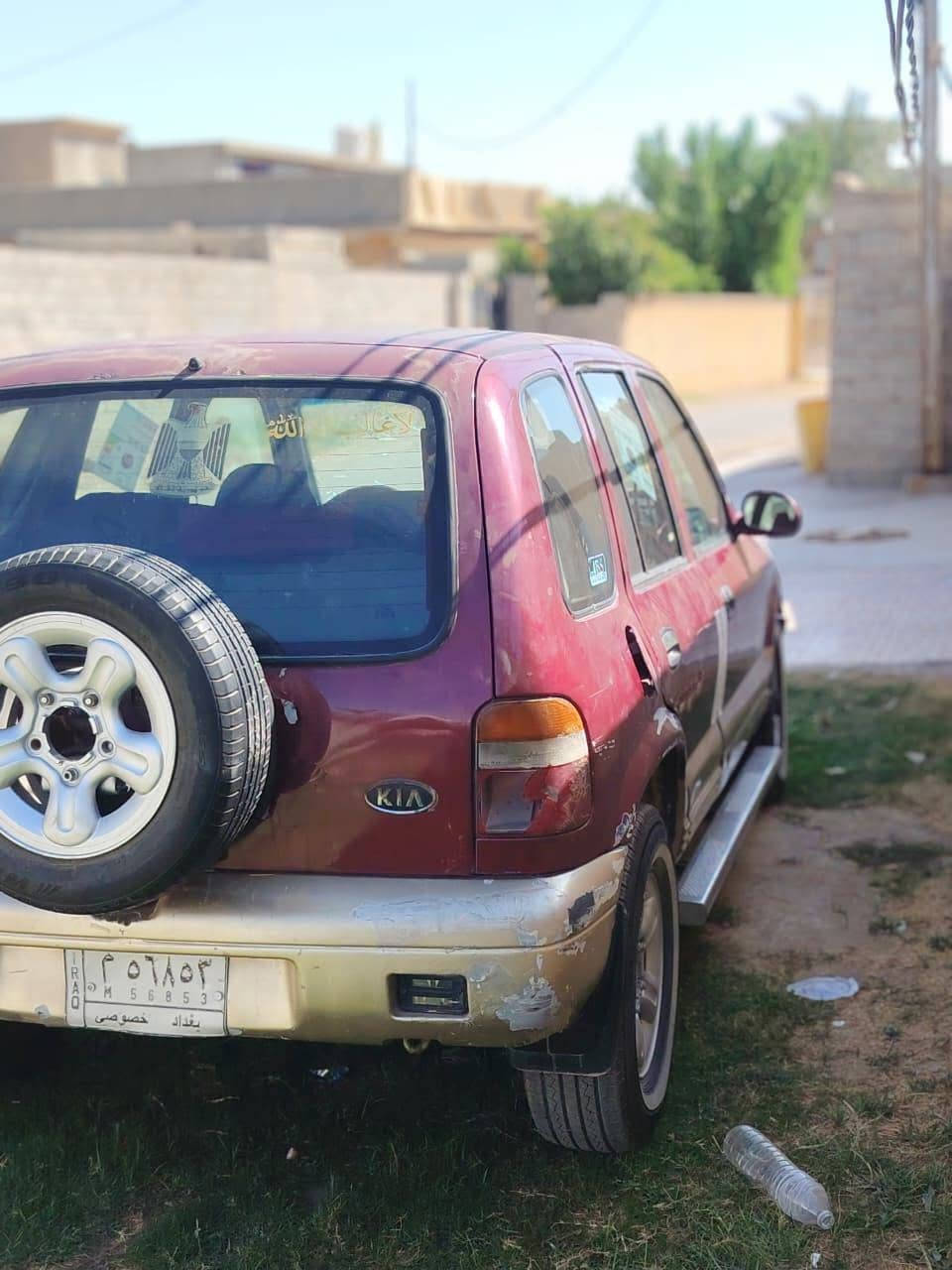 سلام عليكم. كيا سبورتج موديل ٩٥ رقم بغداد. كير اوتماتيك +لوكير شغال. سيارة حلوة وجاهزة شرط التحويل بأي وقت ثاني يوم. السعر ٢٦ ورقة. المكان ديالى كنعان رقم *********** وحياكم الله
