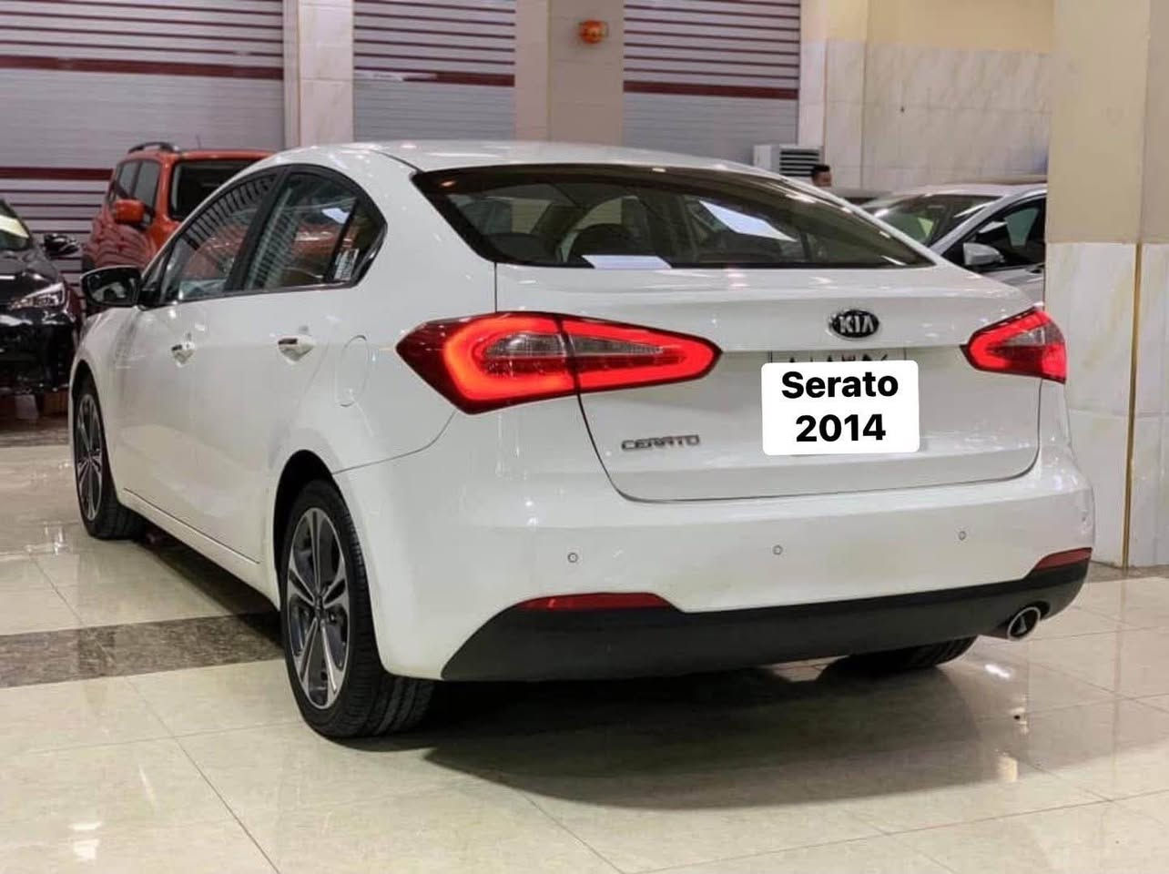 ‏Kia Cerato-2014
كيا سيراتو موديل ٢٠١٤ 
-------------------------------------
#السعر : 115يعني دفتر و 15 ورقه
#وبيها مجال
#للاستفسار :***********
***********
واتس اب
#الرقم السيارة : أربيا شرط التحويل اووكاله
العنوان : موصل -قضاء تلعفر
-------------------------------------
#خليجيي

فقط جاملغ جهة السائق الامامي صبغ وشوية حافة باب السائق

#گير ومحرك بشرط
#تبريد ثلج
#سياره جاهزه مجهزه من كل النواحي
#متصرف عليه الف دينار بشرط فحص

#مواصفات : 
معروفة 

يرهم مراوسة حسب القناعة 
------------------------------------- موصل, نينوى

نص مكتوب في الصور:
- Cerato 2014
- Serato 2014
- WWW.DASY2.COM
- Cerato
- 2014