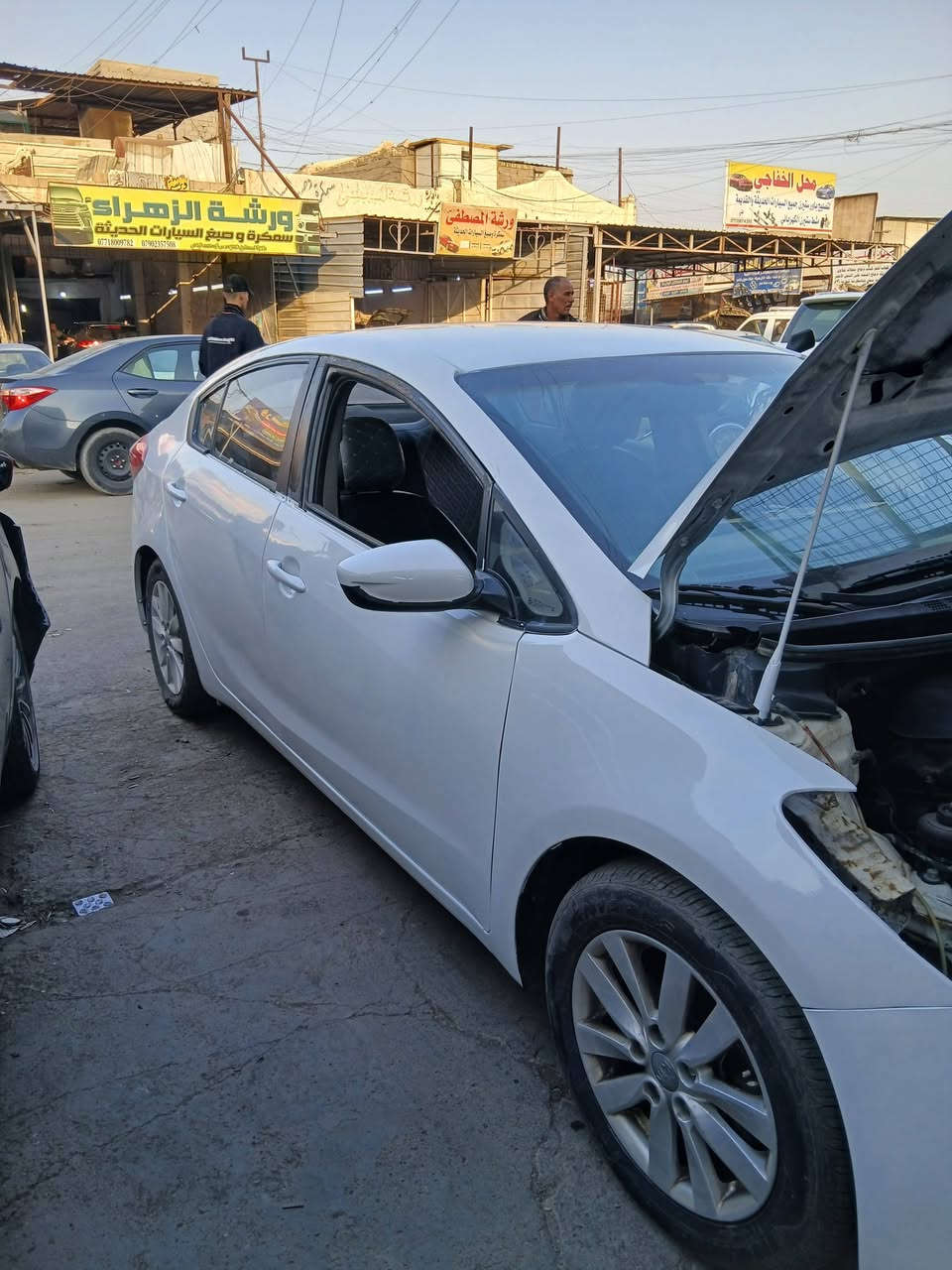 🚗✨ إذا سيارتك تحتاج ترميم أو تجديد، إحنا بالخدمة.

🔧 خدماتنا:
✅ سمكرة سيارات
🎨 صبغ بألوان احترافية ومطابقة
🛠️ تصليح فايبر كلاص
✨ بولش وتلميع لإرجاع لمعان السيارة

نشتغل بدقة وضمير، ورضا الزبون هو هدفنا الأول. الصور المرفقة هي من أعمالنا.

👨‍🔧 أبو ميار

📍 العنوان:
بغداد – حي الجهاد – مقابل جامع محمد رسول الله – مجاور معرض الصباح.

📞 للتواصل:
***********
***********

📩 للحجز أو الاستفسار راسلنا على الخاص أو اتصل بنا.
أهلاً وسهلاً بالجميع، ونشرف بخدمتكم.
