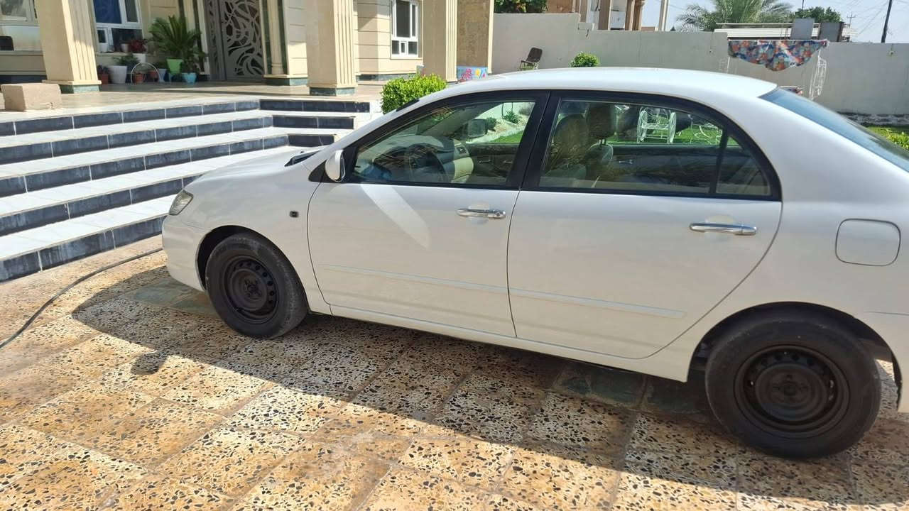 للبيع كورلا بيكاتشو 2007 رقم نينوى انكليزي
محرك 1800 سياره مكفوله من الصبغ عدا الدوسه تحت باب السايق فقط كير شرط و تبريد ثلج . السعر 105 وبيها مجال بسيط 
للأستفسار الأتصال : ***********
