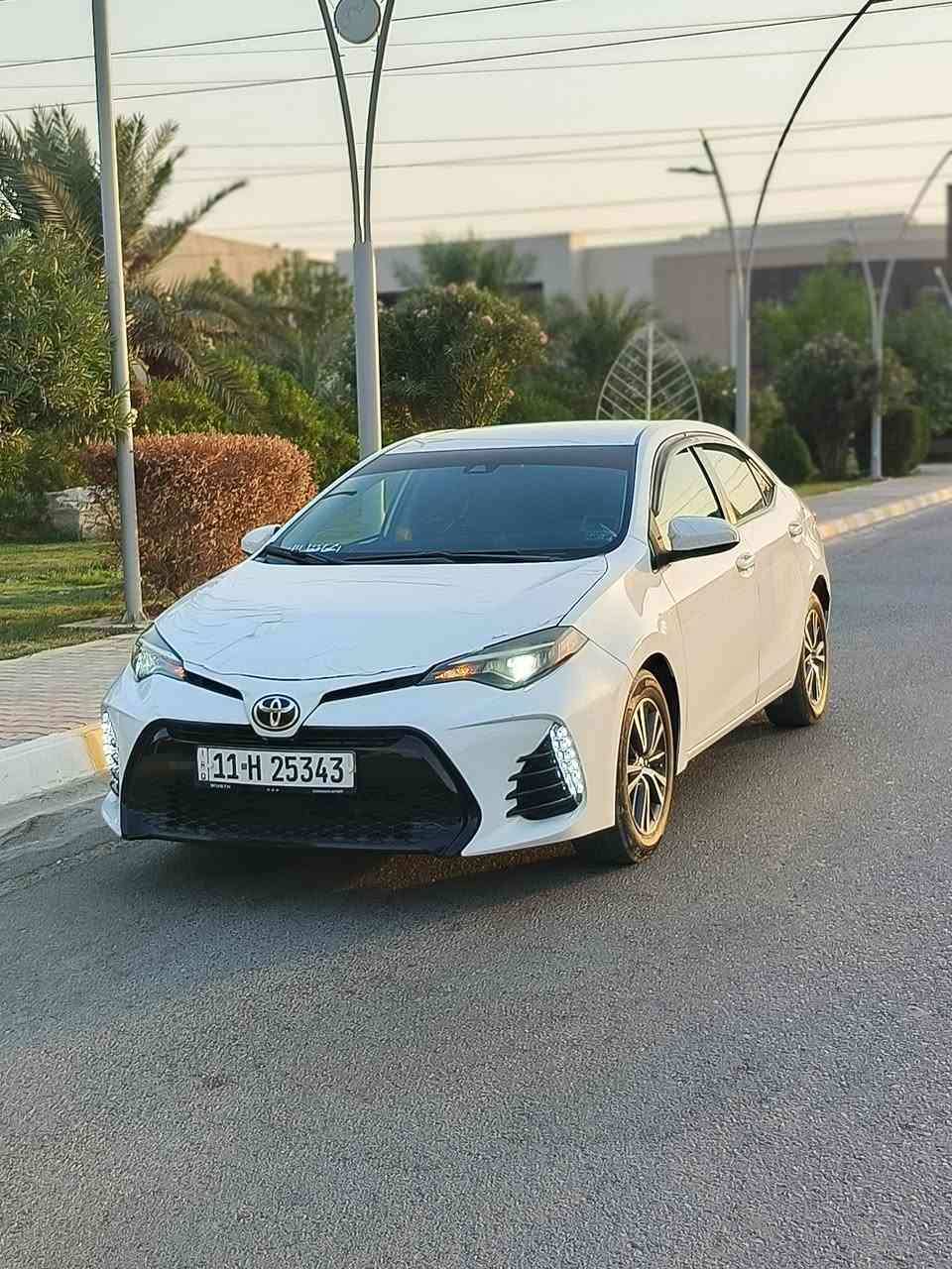 🚘 كورلا موديل2019 امريكي
✅ محرك ١٨٠٠ كير تبريد مكفوول شرط 
✅ مواصفات معروفه 
لون ابيض مميز
* زينون بلادي عالي ناصي 
📌 السيارة نظيفة ومعتنى بها.وجاهزه من كلشي بدون اي نقص 
ملاحظة: السياره ضررها قبق صندوق فقط بدون داخل 
وبيها رش حافه البنيد وبارد بدون دواخل شاصي لغد ارباك كله مكفول 
رقم بغداد 11 انكليزي بأسمي سنويه جديده لل 30
تحويل مباشر 
📞 للاستفسار: ***********
📍 الموقع: تكريت / القادسيه
