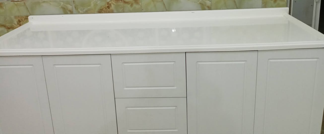 كونتر مطبخ للبيع( جديد غير مستعمل )
 كونتر قياس١٩٠×٦٠ سطح مرمر +ملحق  وسنك ١٥٠×٦٠ مرمر والحوض استيل الثقيل الهيكل والداخل خشب بلايود ابواب  hdf   تسكام درجة اولى للاستفسار ***********
العنوان قضاء الحي

