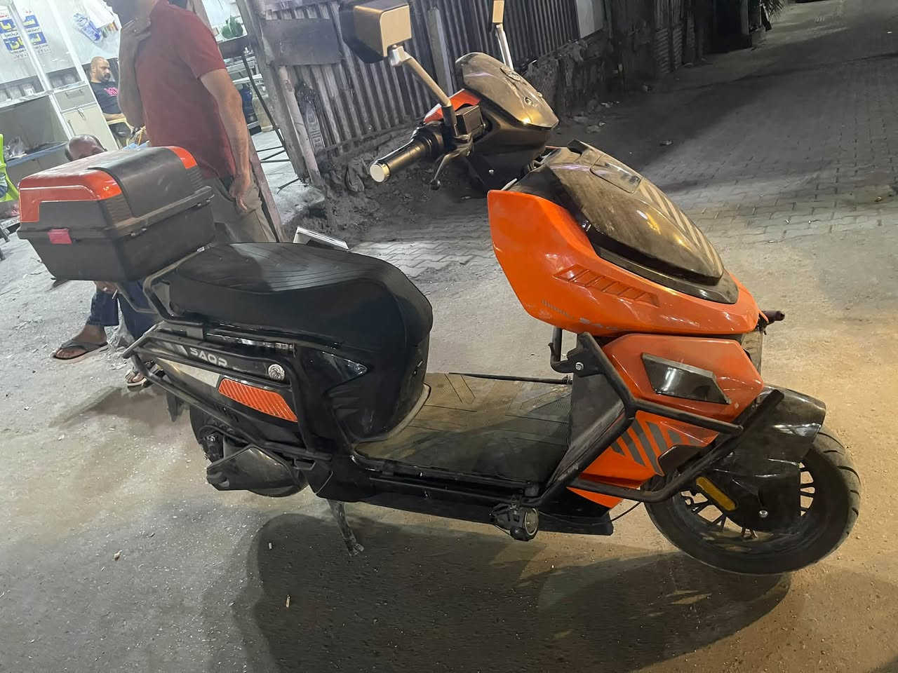 F16 بعدهى بتراب الشركه
بطارية ليثيوم 27 فولت
ملف 3200 
سرعه 99 حقيقي
دراجه صارلهى شهر من ماخذيه مابيهى اي نقص سعر مليون و100 الف بغداد كريعات استفسار اكثر اتصال ☎️ ***********
