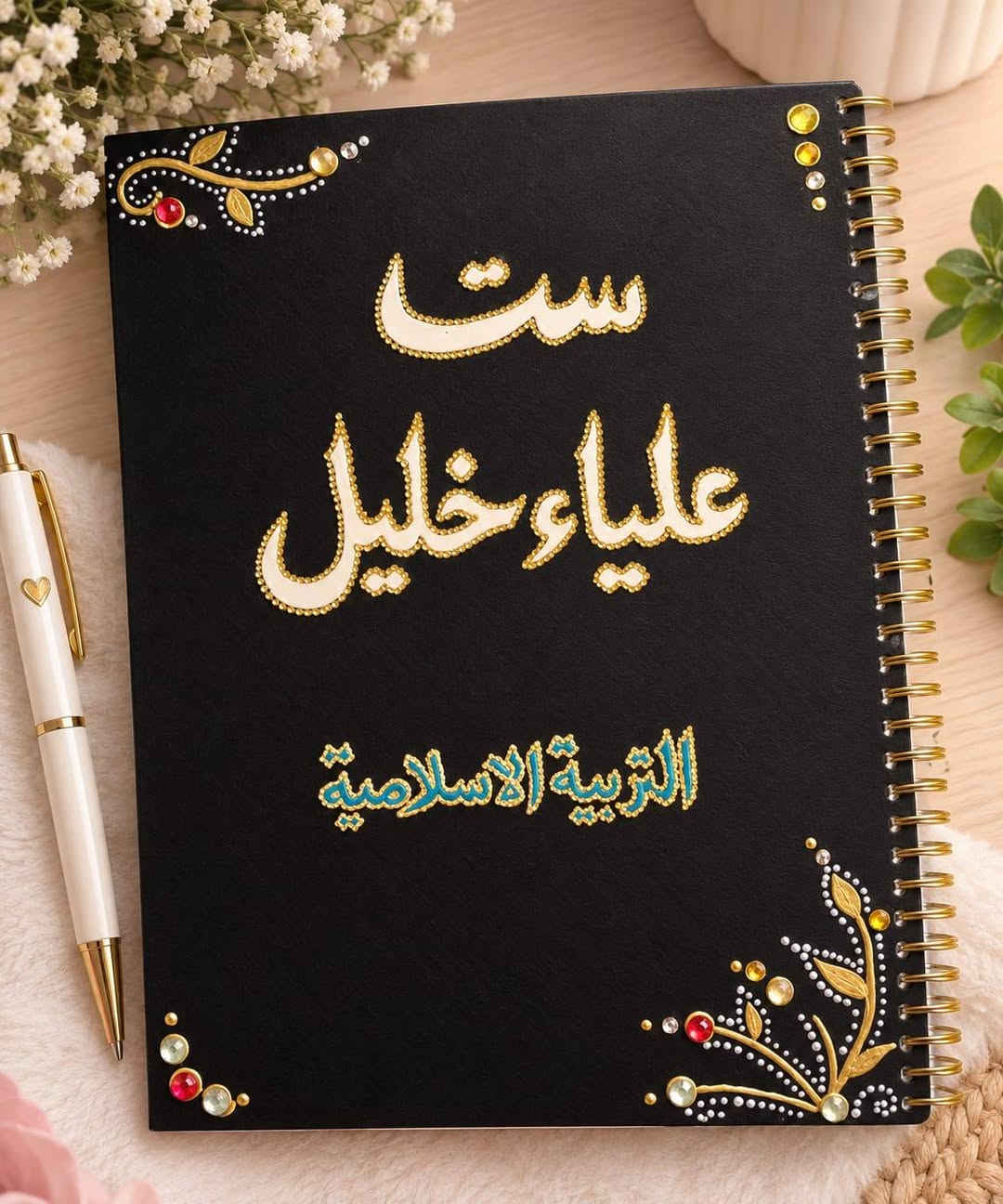 شغل جديد 💥💥 كميه محدوده
دفاتر خطه مميزه مرسومه بألوان الزجاج وحسب الطلب الاسم والنقشه والماده وايضا متوفر شغل دفاتر للطلاب بأساميهم

كل هذا ب ٨ الاف بس
للحجز راسل الصفحه
او واتساب
***********
