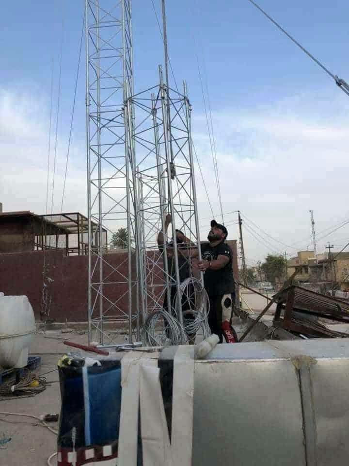 ✅كادر الاخوين✅
‏🇮🇶نصب البرج داخل بغداد 100لف
‏🇮🇶تفصيخ البرج داخل بغداد  100الف
‏🇮🇶نصب البرج +تفصيخ  محافظات حسب المحافظه
حديد جديد
‏ 35gكرسته وعمل  45gكرسته وعمل
وحديد رباعي كرسته وعمل⛓
🔧🔩💡يوجد لدينا هوكات نوعيه ثقيله ستد36بليت8مليم💡🔧🔩
💡🔧اضافه الاسلاك تبديل الاسلاك 💡🔧
تصعيد وتوجيه كافه الاجهزه📡
للاستفسار /‏‪***********
متوفر خاص /اتصال /وتساب📲
