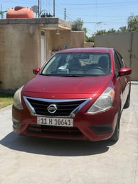 نيسان ڤيرسا 2018 المكينه 1600 8نوزل  الكير SV  بيها قطعتين باب وجاملغ ...