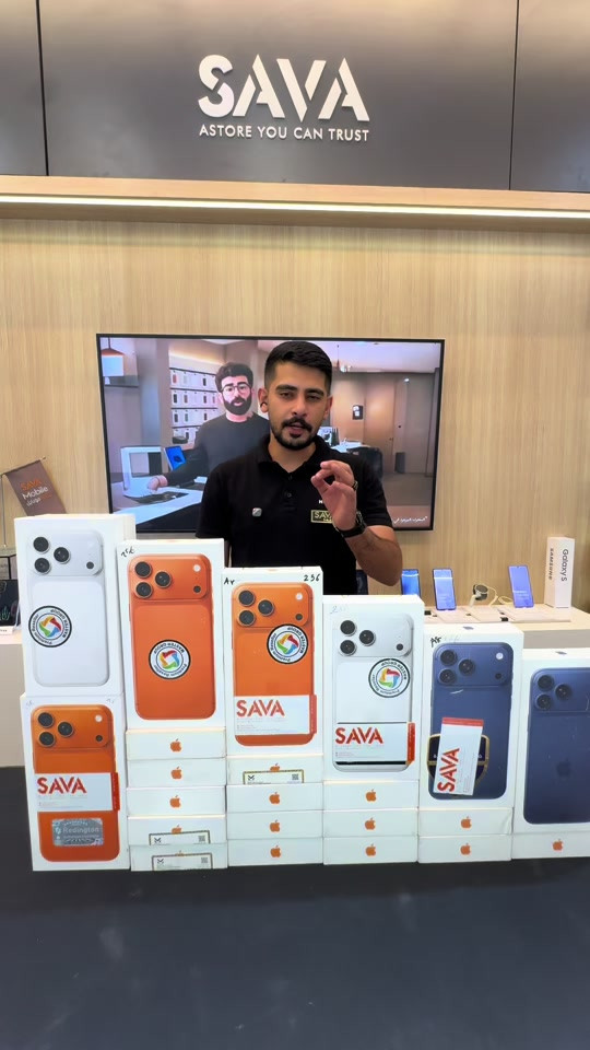 📱 تحديث أسعار iPhone 17 Pro Max نسخة الشرق الأوسط: 2,075,000 د.ع نسخة Master: 2,140,000 د.ع 🔰 ضمان الوكيل الرسمي ⚠️ شرط التفعيل 💳 التقسيط للموظفين والمتقاعدين عن طريق مصرف الرافدين، مصرف الرشيد، مصرف الأهلي العراقي 🔄 خدمة الاستبدال متوفرة 📦 توصيل لجميع محافظات العراق 📲 تابعونا على قناة التليجرام Savaused مختصة بالأجهزة المستخدمة والعروض 📞 *********** 📍 بغداد – المنصور – 14 رمضان – مقابل مطعم الساعة
