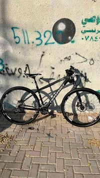 Cannondale f29 lefty كانونديل  الحجم 29 M كاربون فايبر  السستم shimano...