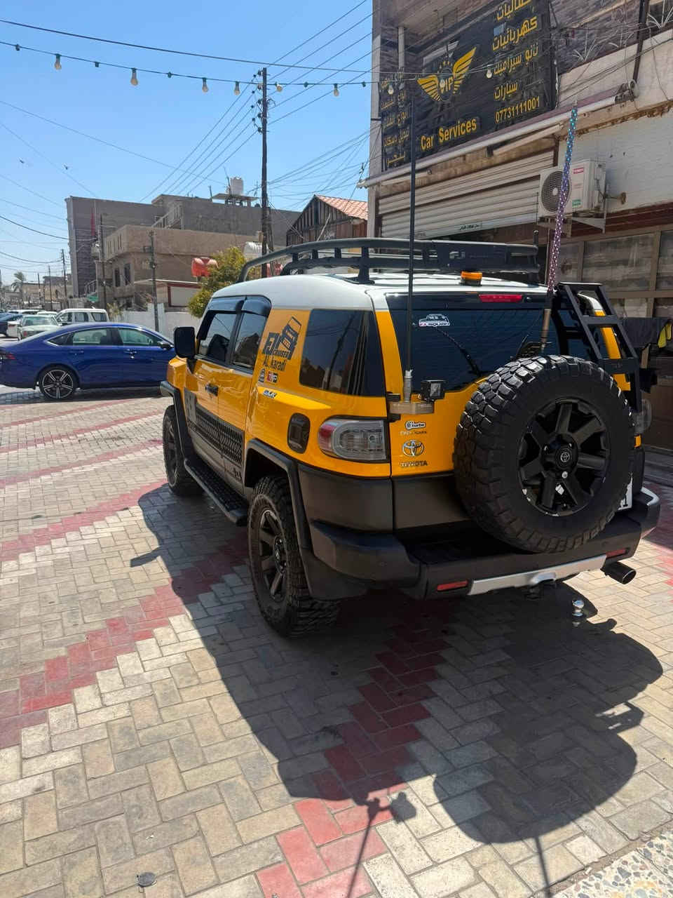 🔥 للبيع فقط | تويوتا FJ كروزر 2015 🔥

🚙 FJ Cruiser 2015 خليجي – فول مواصفات
📍 السيارة موجودة في بغداد
🎨 بدون صبغ

⭐ المواصفات والإضافات:
• محرك 6 سلندر V6 سعة 4.0 لتر
• دبل 4×4
• قير أوتوماتيك
• دفلوك خلفي
• A-TRAC
• Traction Control
• مثبت سرعة
• شاشة + كاميرا خلفية
• حساسات
• مواصفات خليجي فول

🛠️ إضافات وتعديلات:
• سيباية
• درج خلفي
• قمارة بشكل روز
• ستيرن سبورت
• تغيير وتعديل شكل الدواخل
• إضافات وتجهيزات أوف رود

🔥 سيارة مميزة ومجهزة، تجمع بين الفخامة والشكل الرياضي والأوف رود.

💰السعر 260 ورقة

📞 رقم صاحب السيارة:
***********
