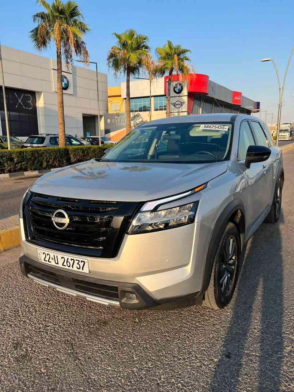 نيسان بافندر 2024 رقم اربيل دخول جديد
تبديل بنيد فقط 
ماشية 30
6 سلندر 3500
7 راكب 
السعر 238 ورقة
***********
