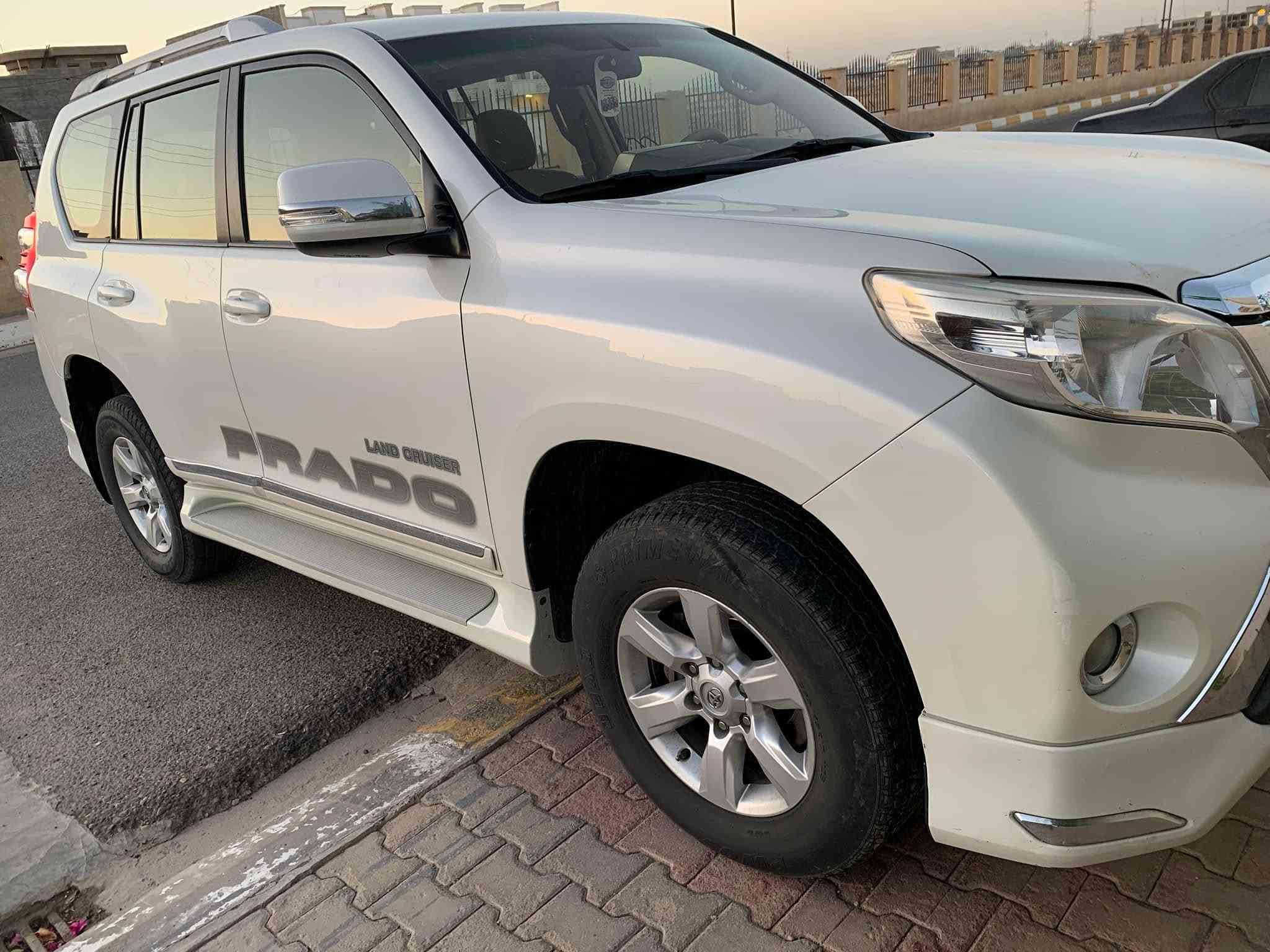 برادو موديل 15 شركة جيهان TXL
رقم اربيل 
محرك 4 ما مفتوح 
ثلاجة كامرة
فور ويل حساسات
7 راكب 3 قطع تبريد
سبير تعليك
كفالة عامة 
ماشية 185
مكان السيارة تكريت

للاستفسار ***********
