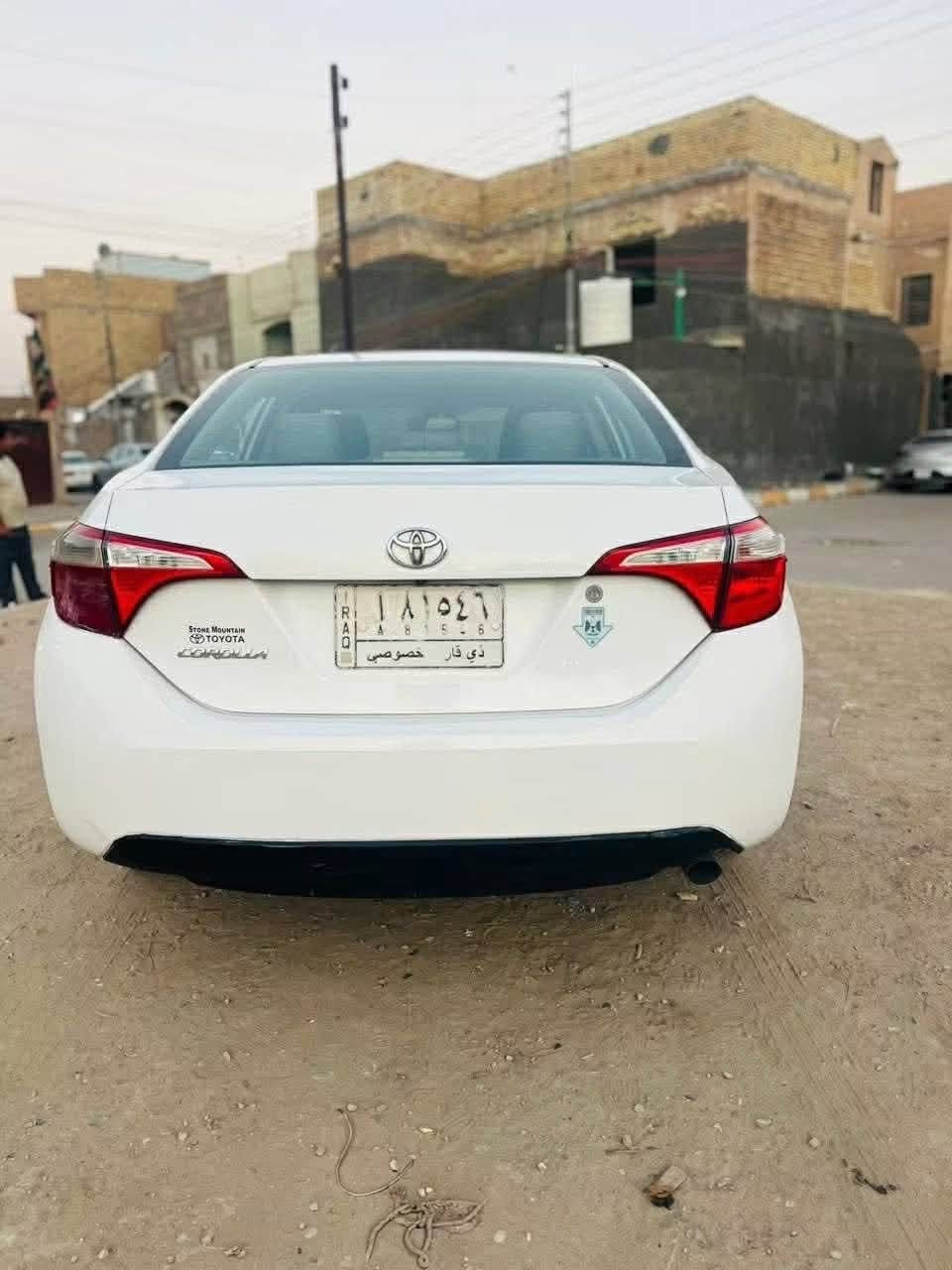 كورلاء 2015 لون ابيض ثلجي أمريكي السياره حره تحويل ثاني يوم تبريد ثلج الكهربايات شرط من السكن الأمامي لسكن الخلفي كلها شغاله مكينه وكير وخير من الله بيه حادث أمريكا بيه جاملغ وبنيد والجاملغ الثاني مفتوح سياره جاهزه خير من الله المكان الناصريه حي اريدو السعر 110وبيه مجال ***********
