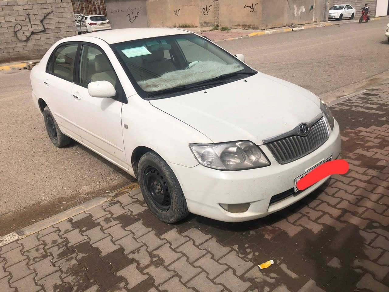 تويوتا كرولا بيكاشو رقم اربيل سنوية جديدة لنهاية ٢٠٢٩ السنوية باسمي شرط التحويل بطاقة بانزين هم وياه كير اوتوماتيك كير محرك تبريد صدر كلها بشرط بيهه بس بنيد صبغ وتعديلات بارد بسيطة السيارة حلوة وكاعدة  الكير هم شغال وبالشرط بس بعض المرات بيهه عتة بسيطة بالنمرة الثالثة فقط ما ماثر عالشغل نهائيا وطخم بريك هم بالشرط جديد مبدلة *********** طوز, صلاح الدين
